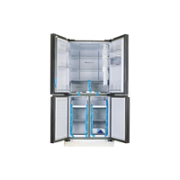 Réfrigérateur Multi-Portes 463 L Reconditionné HAIER HCR3818EWMM : vue de l'intérieur