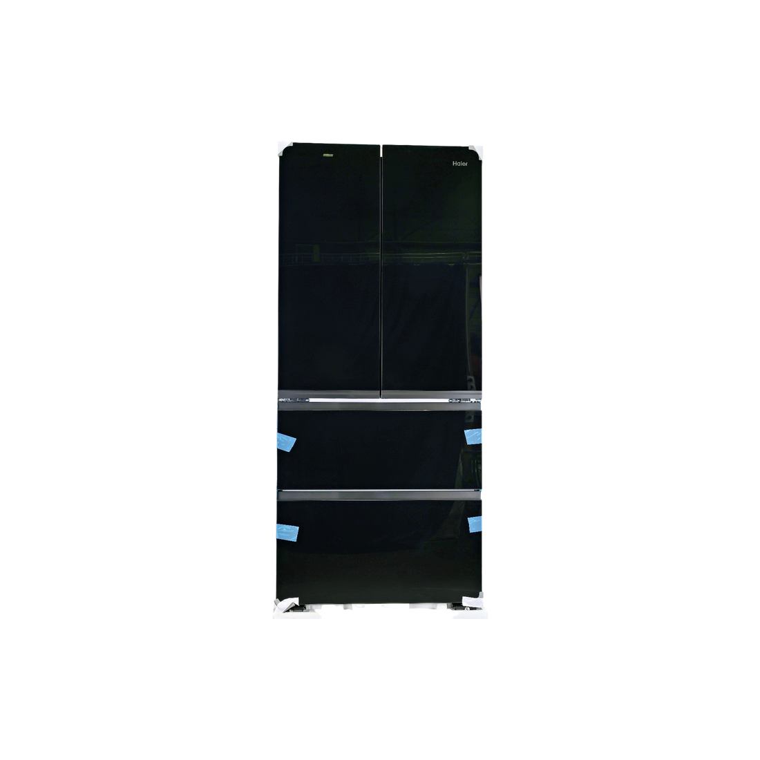 Réfrigérateur Américain 468 L Reconditionné HAIER HFKR7819DNGB : vue de face
