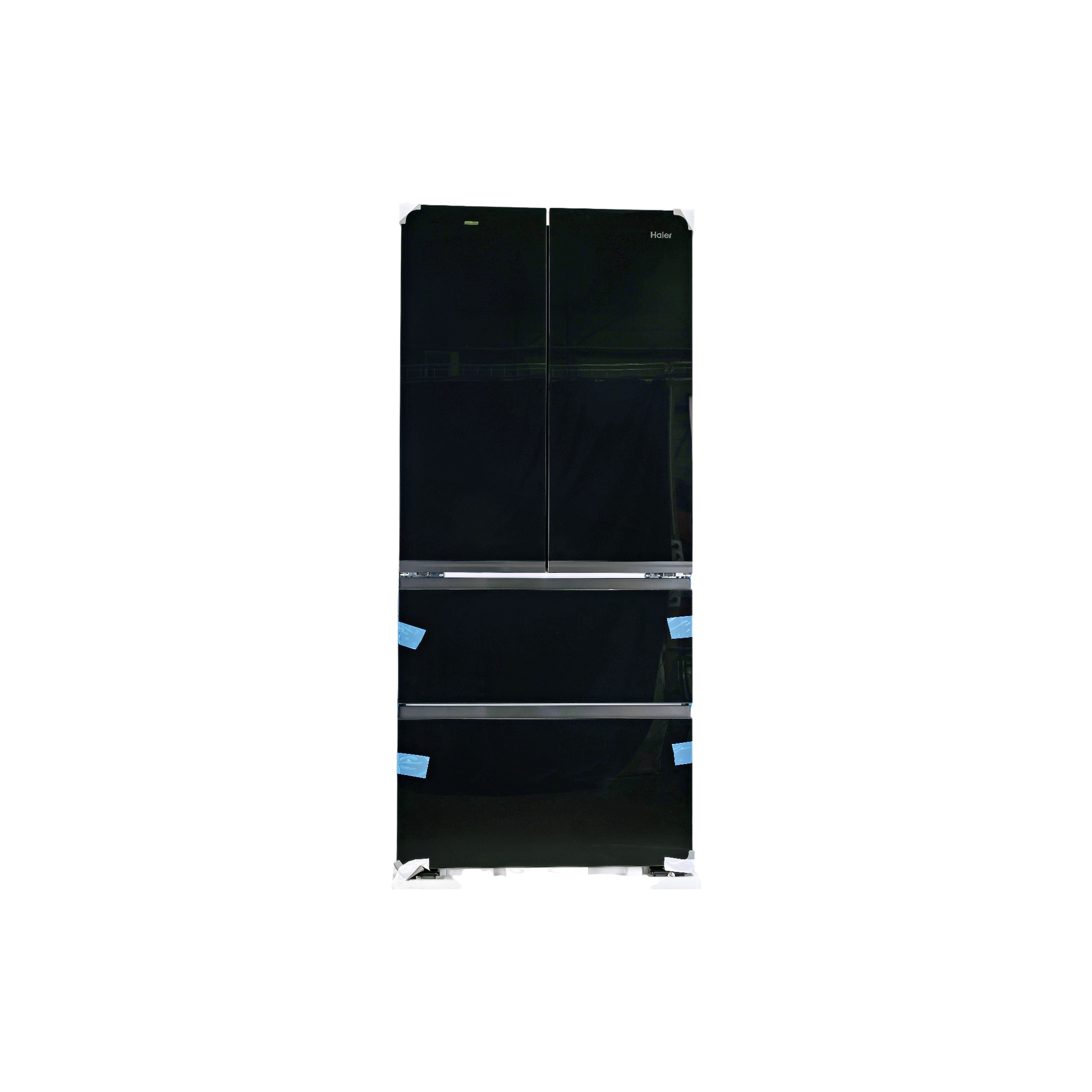 Réfrigérateur Américain 468 L Reconditionné HAIER HFKR7819DNGB : vue de face