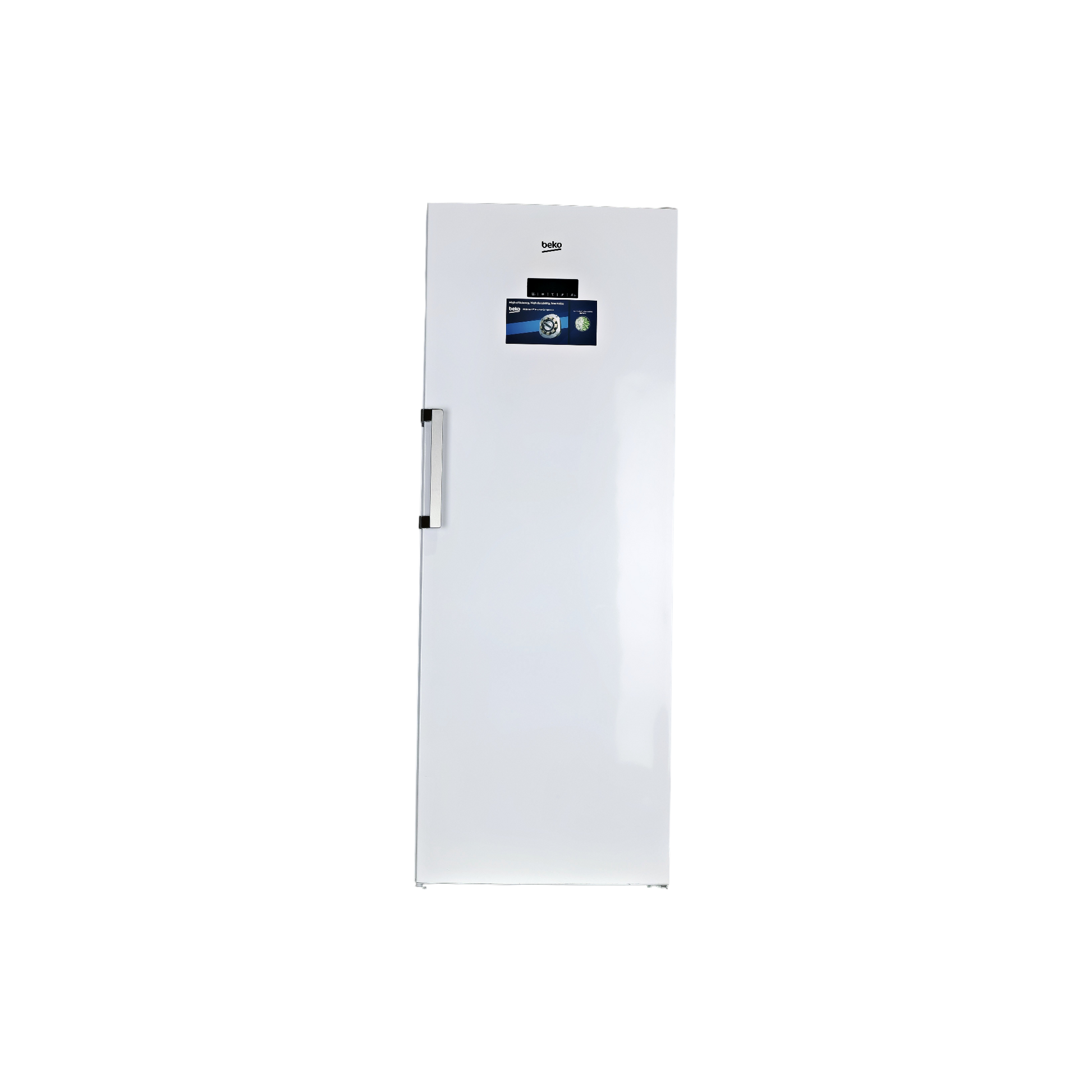 Congélateur Armoire 404 L Reconditionné BEKO RFNE448E35W : vue de face
