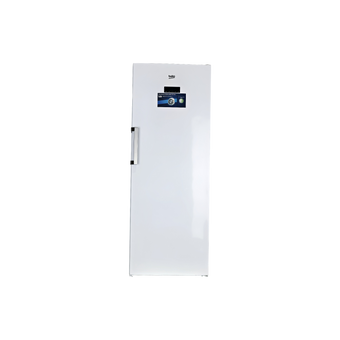 Congélateur Armoire 404 L Reconditionné BEKO RFNE448E35W : vue de face