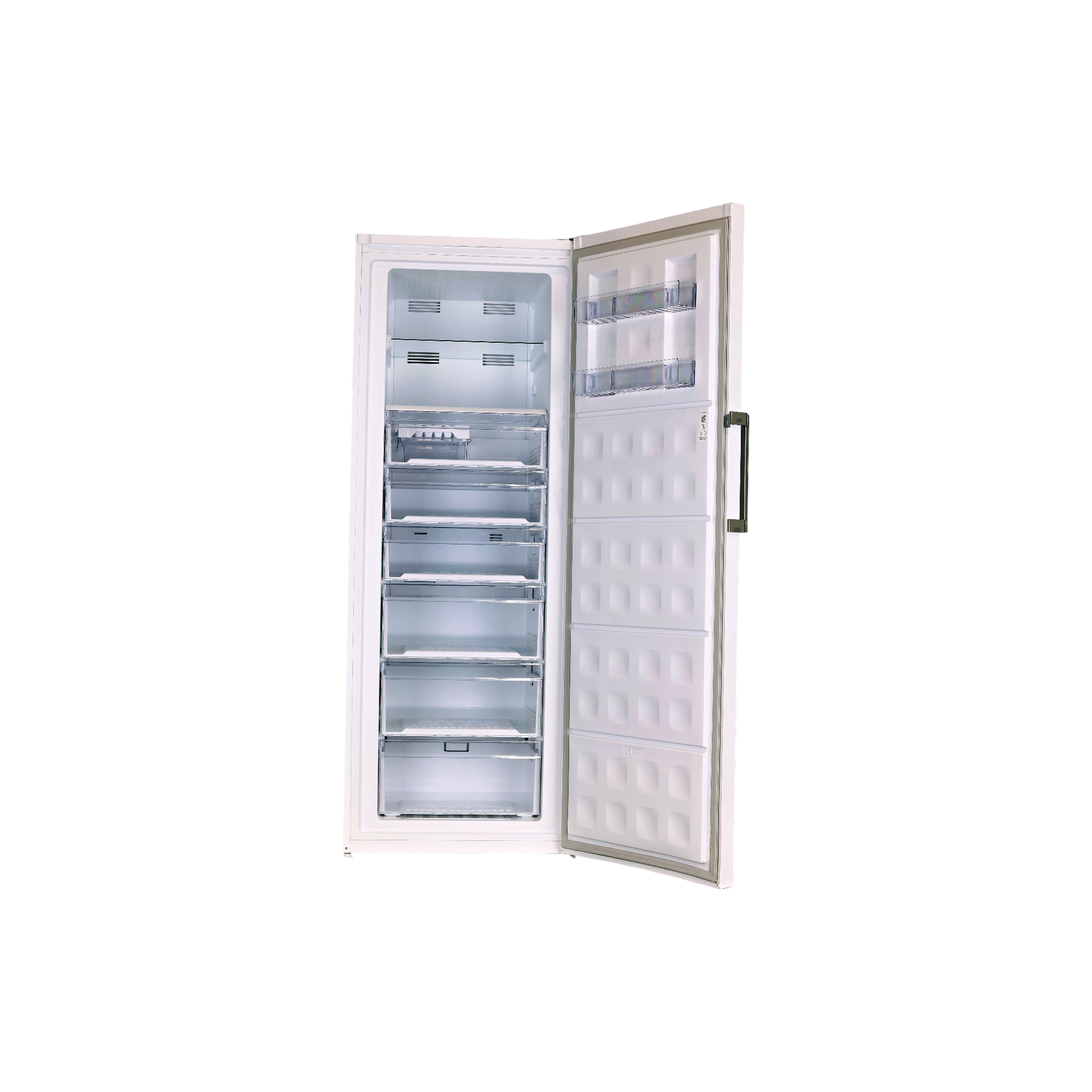 Congélateur Armoire 404 L Reconditionné BEKO RFNE448E35W : vue de l'intérieur