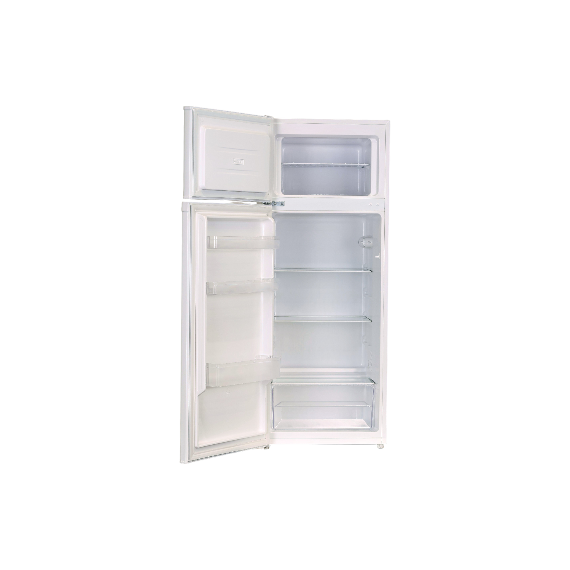 Réfrigérateur Avec Congélateur 206 L Reconditionné PROLINE DD207WH : vue de l'intérieur