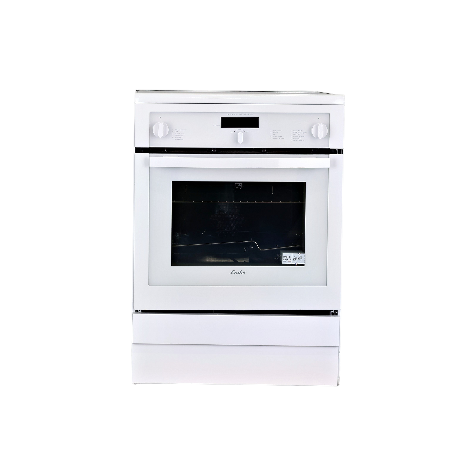 Cuisinière À Induction  Reconditionné SAUTER SCI1214W : vue de face