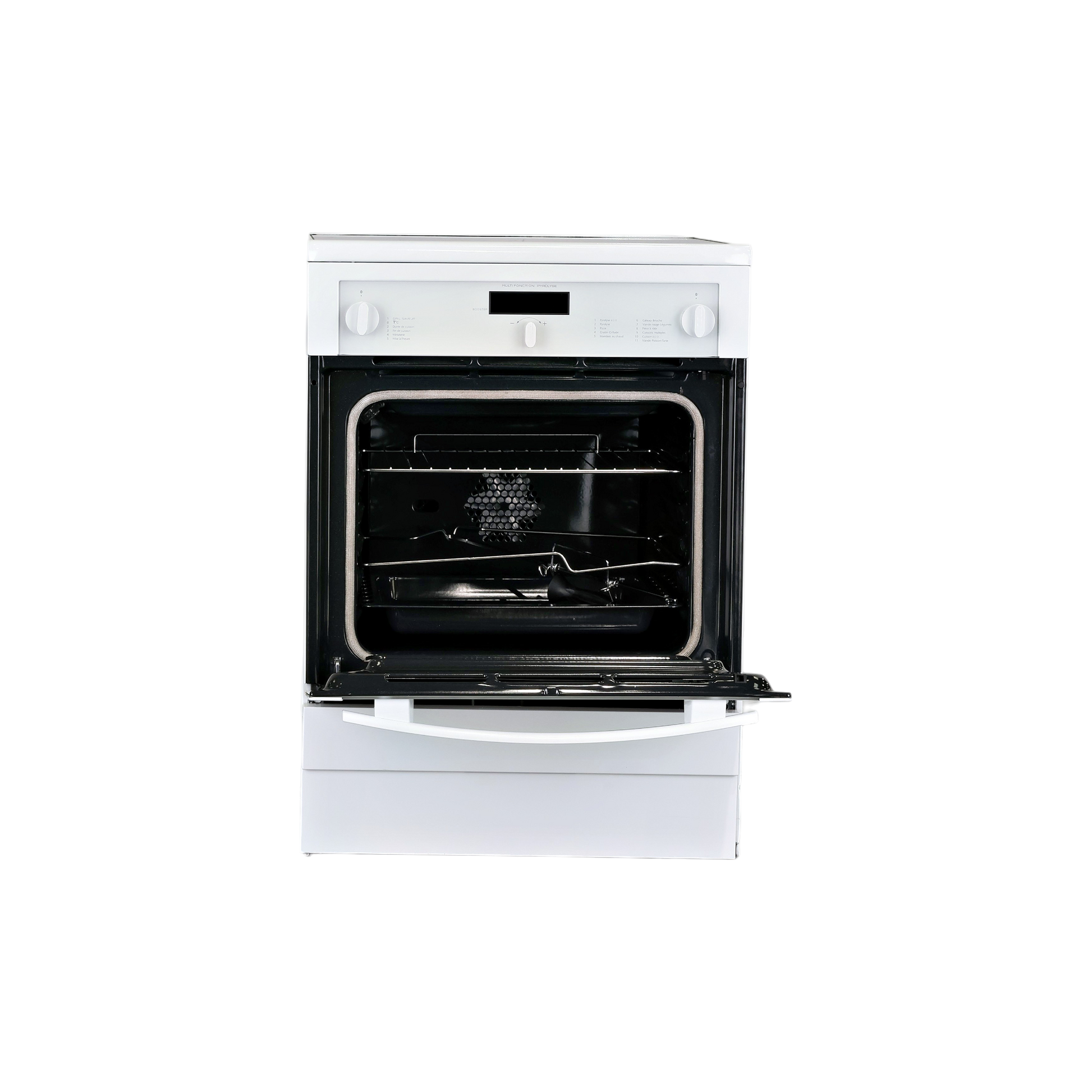 Cuisinière À Induction  Reconditionné SAUTER SCI1214W : vue de l'intérieur