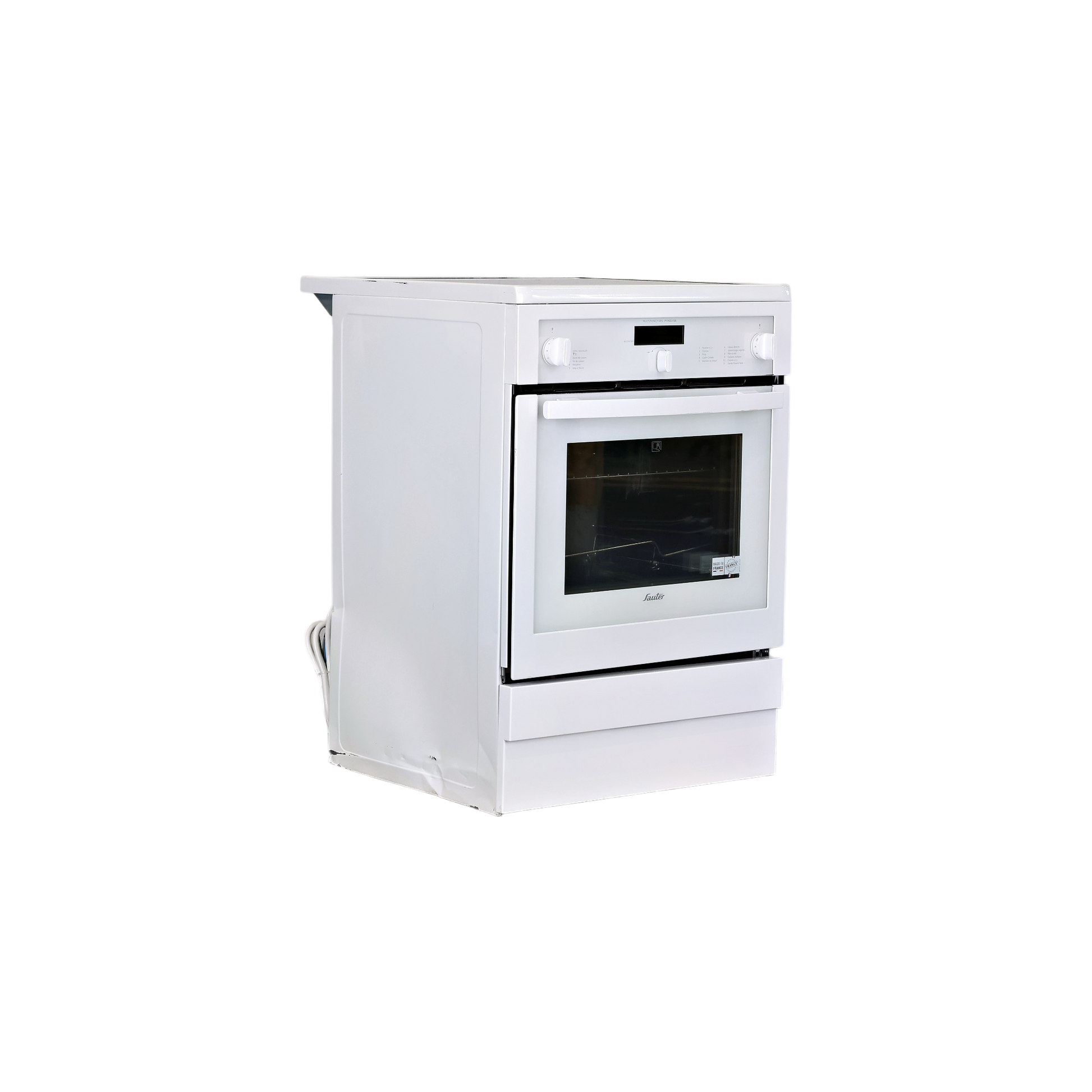 Cuisinière À Induction  Reconditionné SAUTER SCI1214W : vue du côté droit