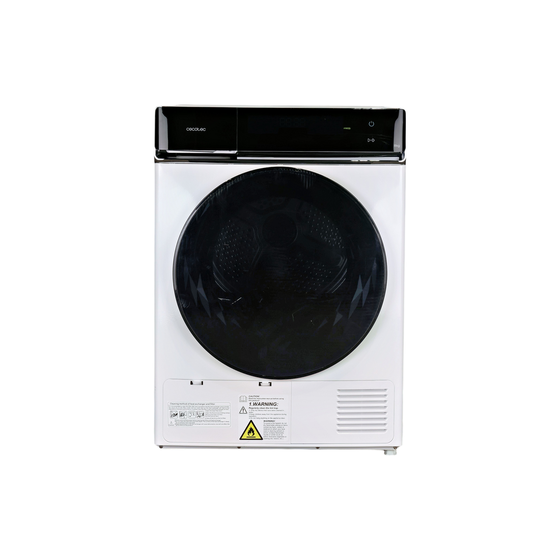Seche-Linge Pompe À Chaleur 8 kg Reconditionné CECOTEC 02168 : vue de face