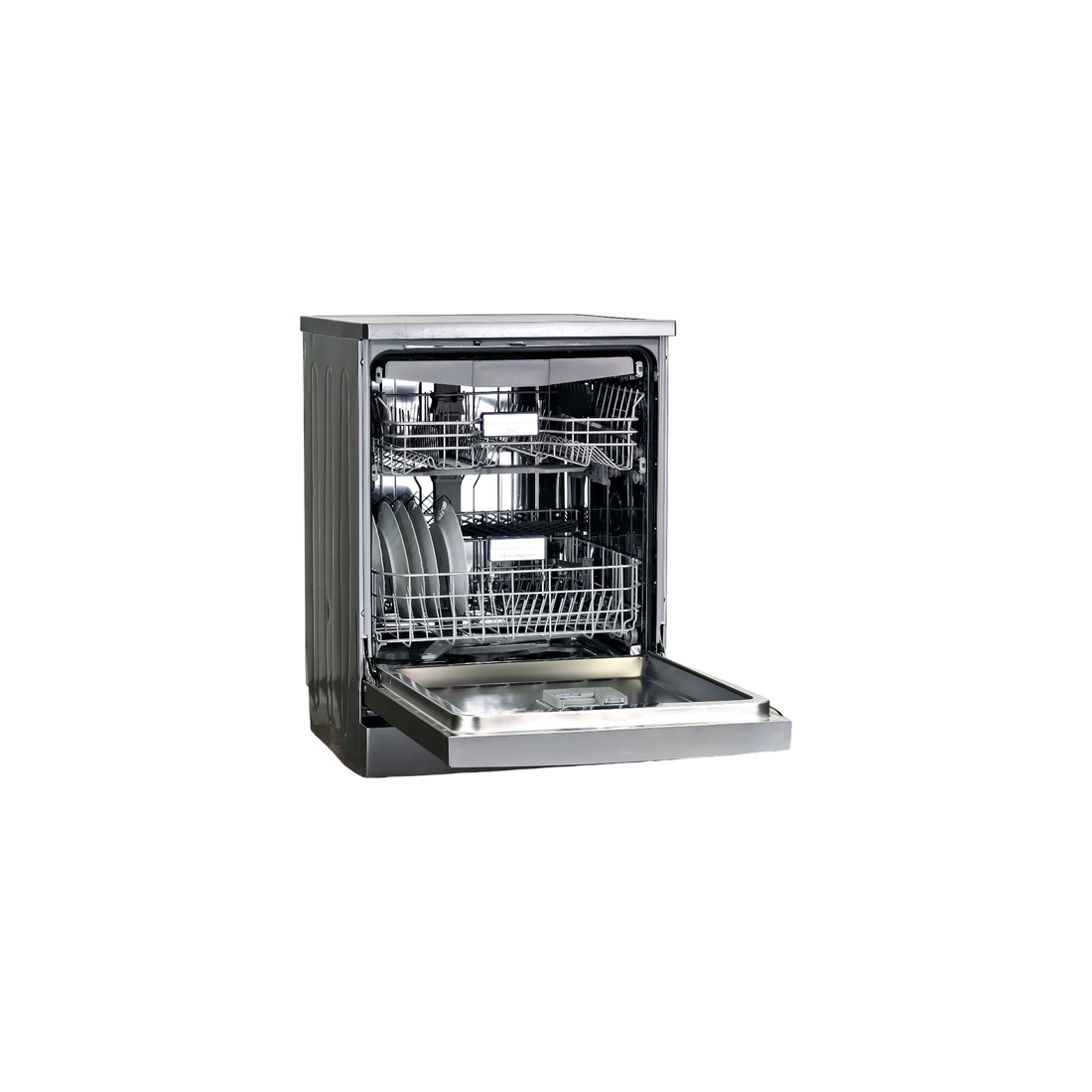 Lave-Vaisselle Pose Libre 16 Cvts Reconditionné BEKO BDFN36650XC : vue de l'intérieur