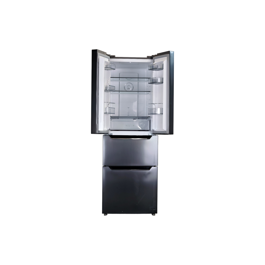 Réfrigérateur Multi-Portes 320 L Reconditionné QILIVE 155484 : vue de l'intérieur