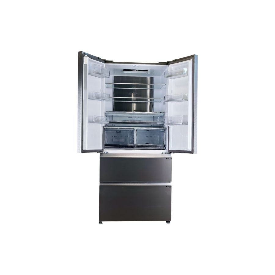 Réfrigérateur Multi-Portes 539 L Reconditionné HAIER HB18FGSAAA : vue de l'intérieur