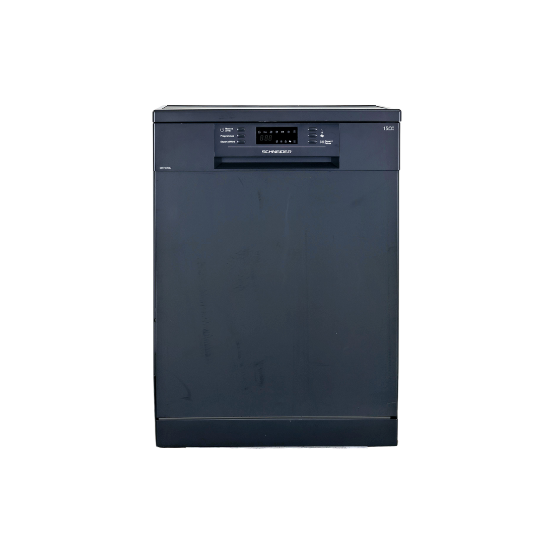 Lave-Vaisselle Pose Libre 15 Cvts Reconditionné SCHNEIDER SCDW1542IDBM : vue de face