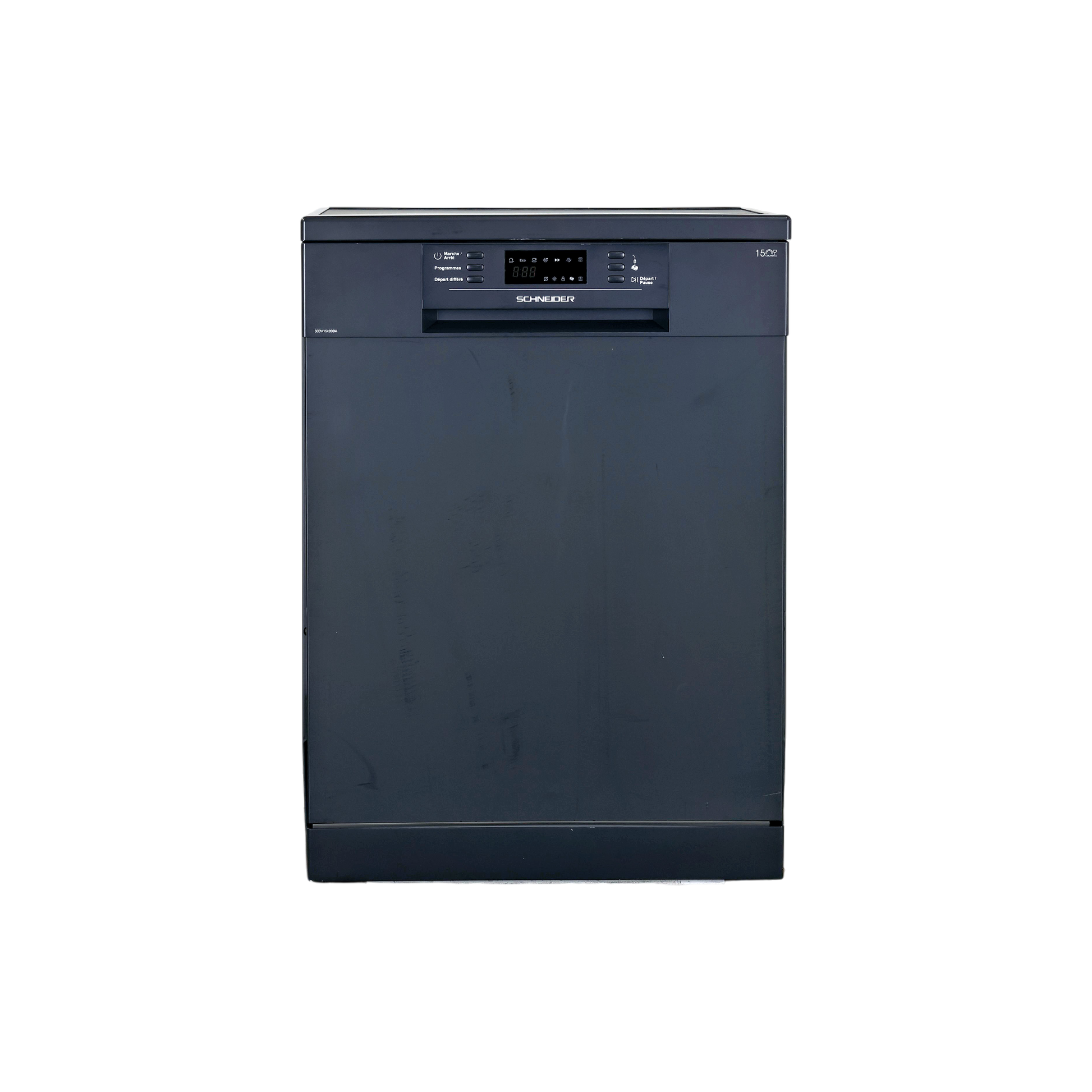 Lave-Vaisselle Pose Libre 15 Cvts Reconditionné SCHNEIDER SCDW1542IDBM : vue de face