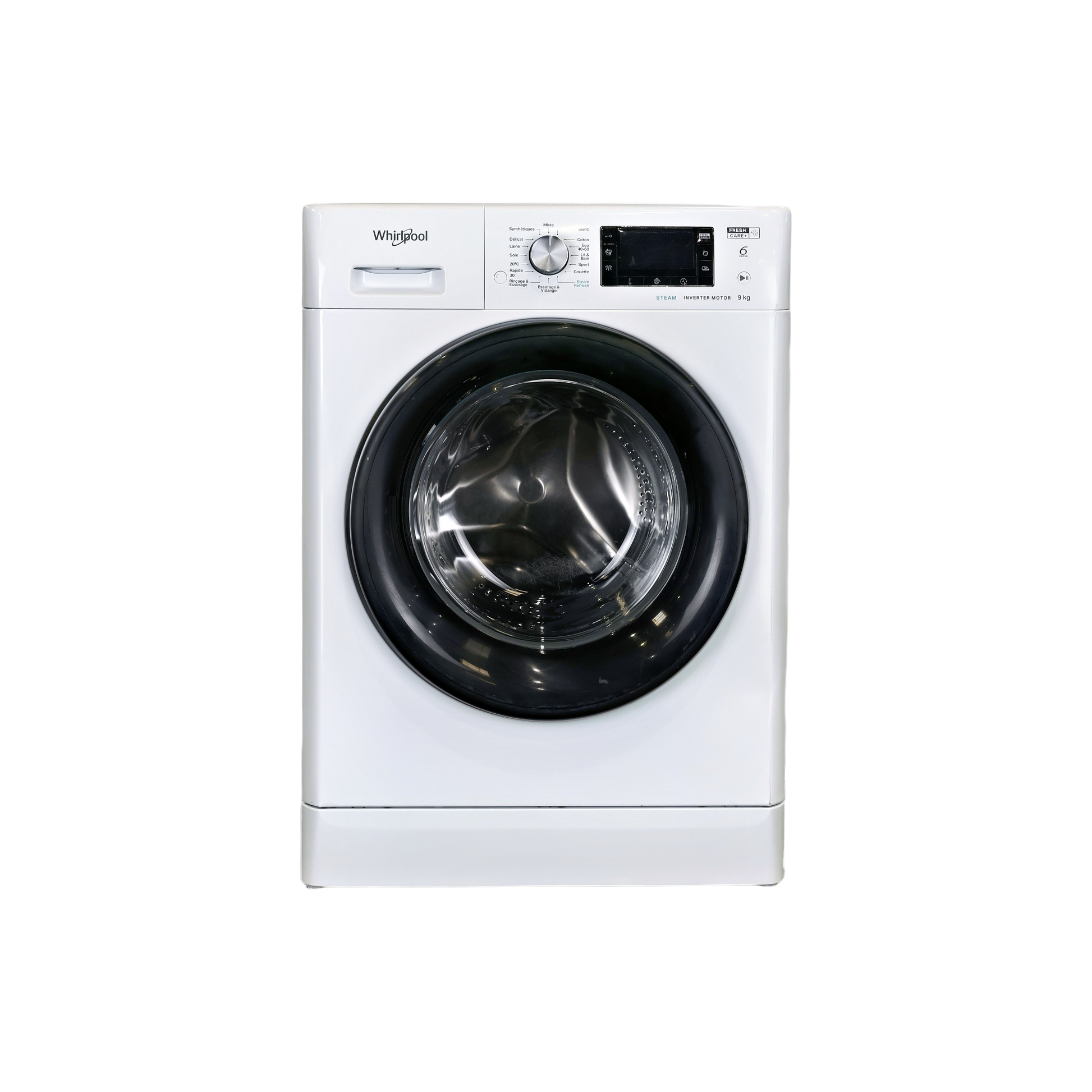 Lave-Linge Hublot 9 kg Reconditionné WHIRLPOOL FFDB9448BVFR : vue de face