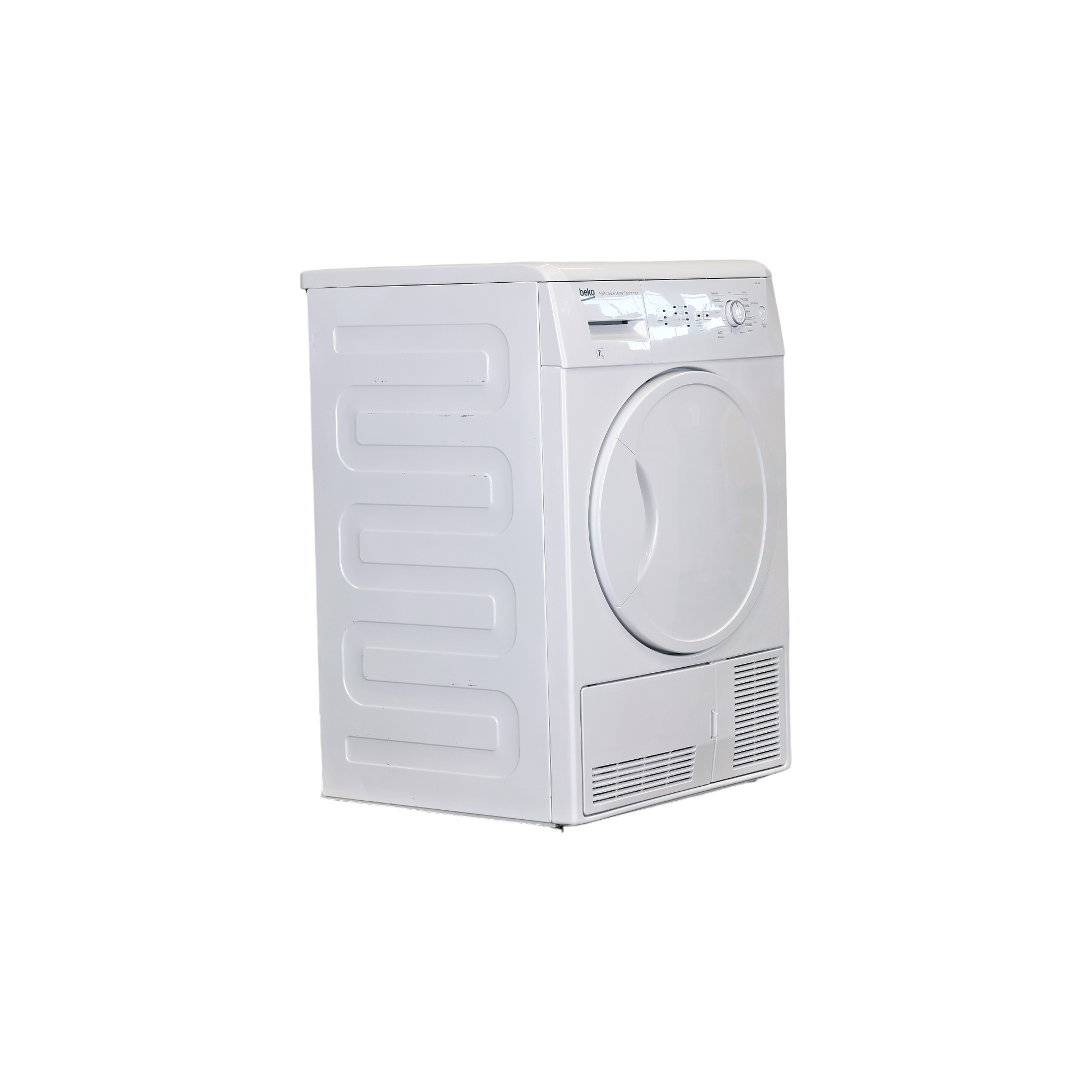 Seche-Linge Condensation 7 kg Reconditionné BEKO DCU7231 : vue du côté droit