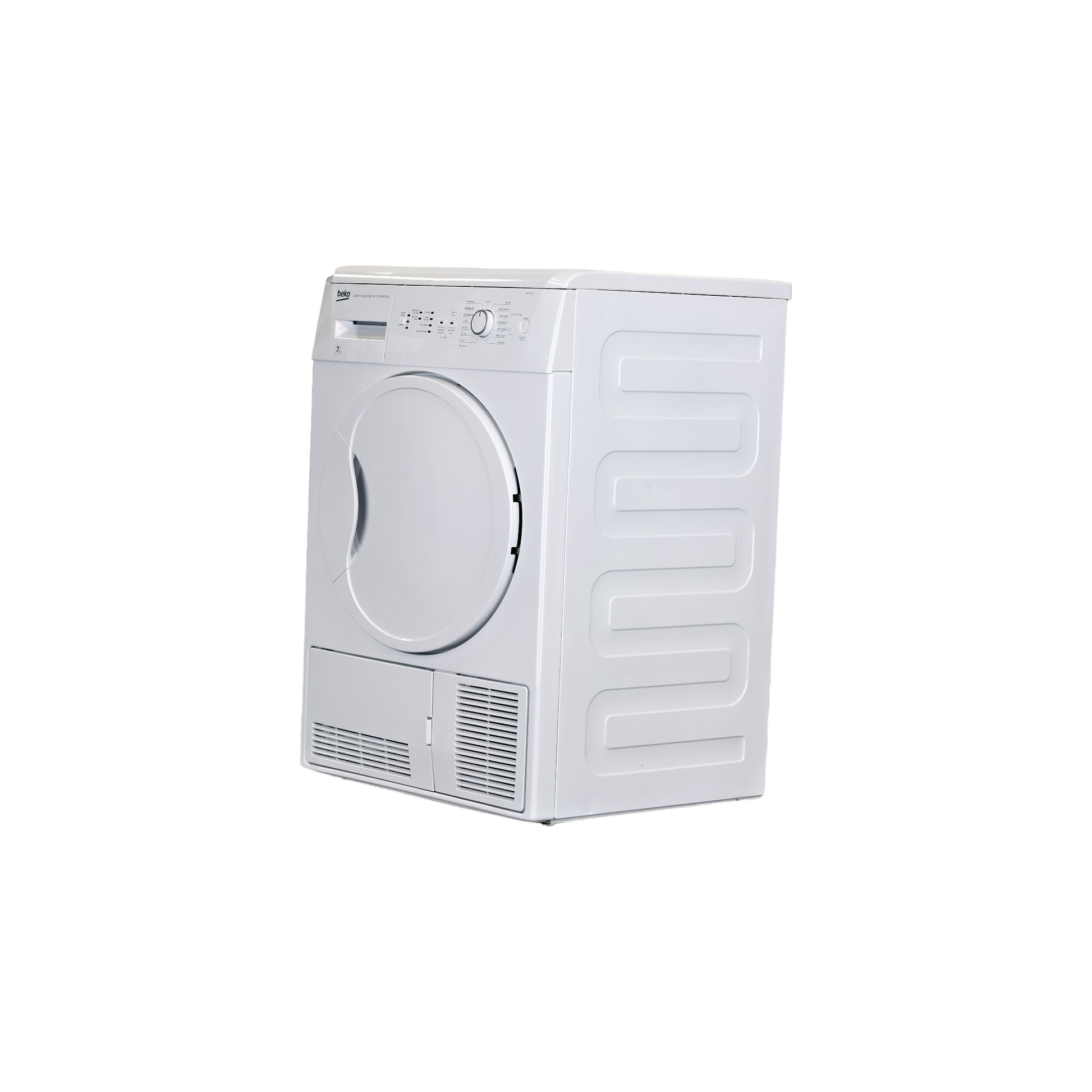 Seche-Linge Condensation 7 kg Reconditionné BEKO DCU7231 : vue du côté gauche
