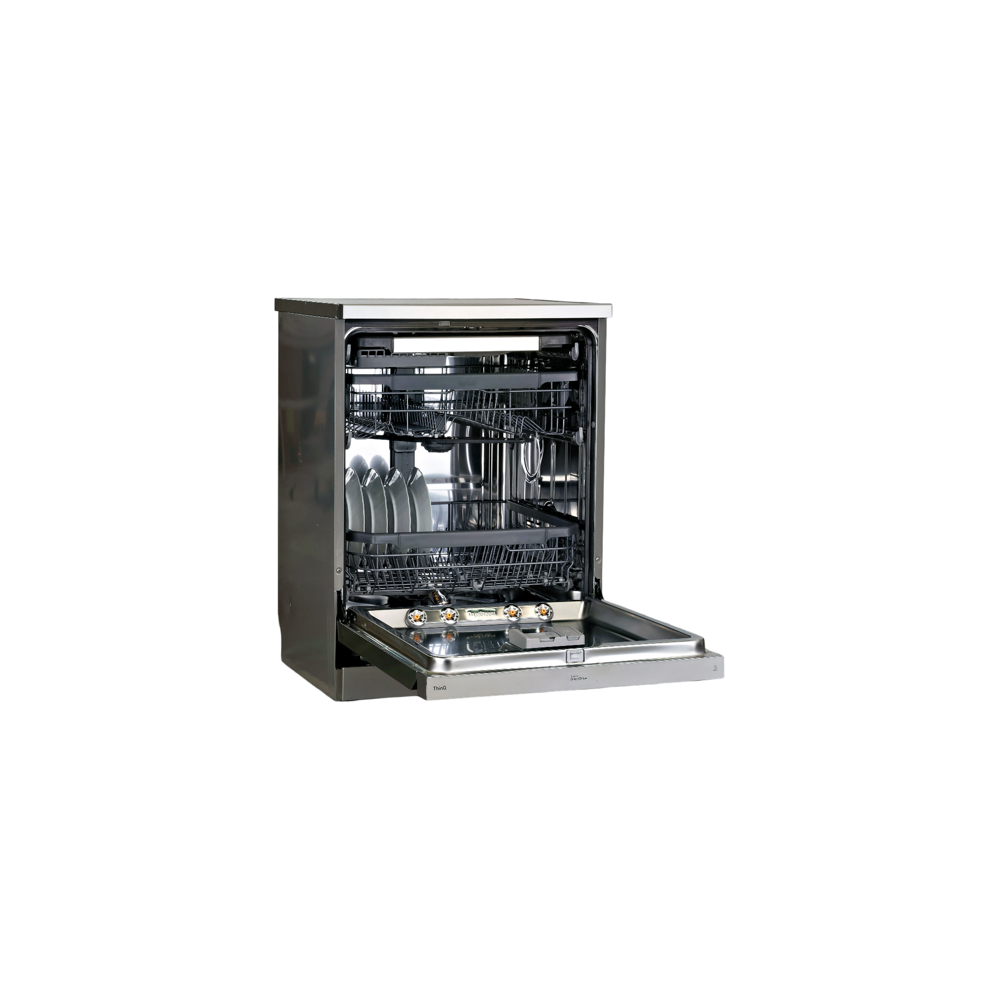 Lave-Vaisselle Pose Libre 14 Cvts Reconditionné LG DF365FPS : vue de l'intérieur