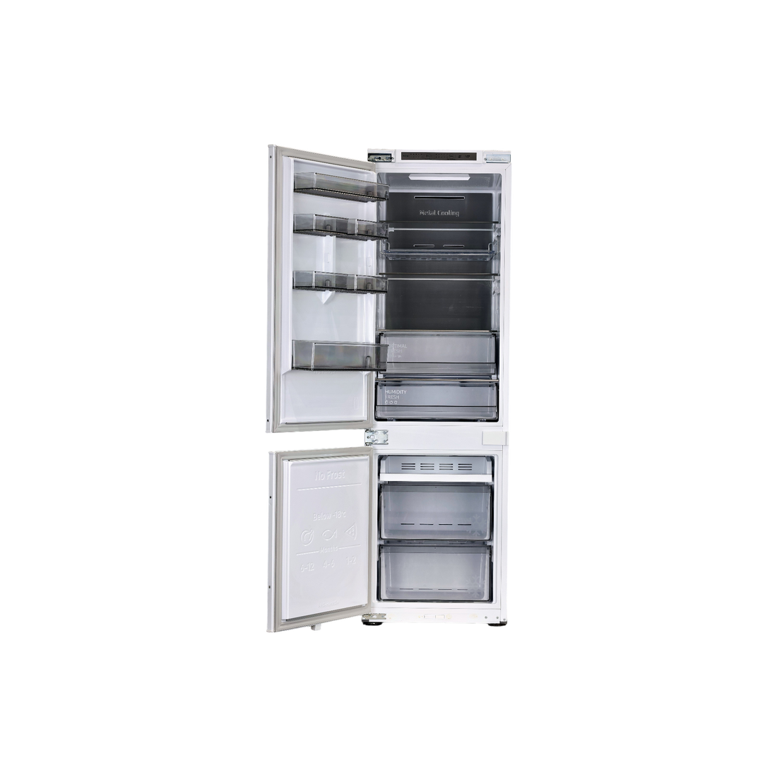 Réfrigérateur Encastrable 267 L Reconditionné SAMSUNG BRB26705EWW : vue de l'intérieur