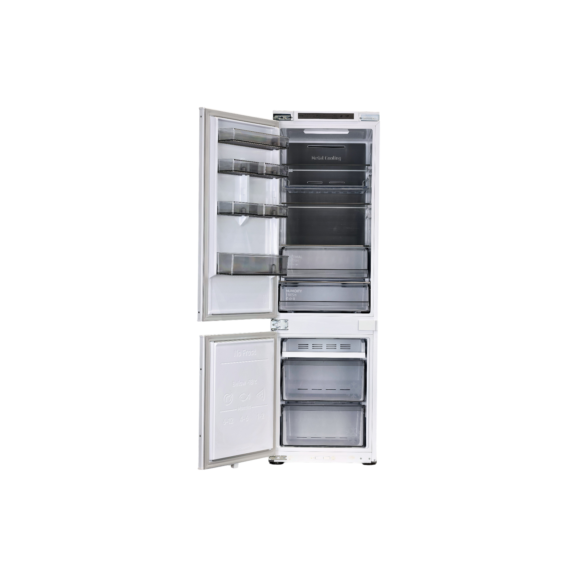 Réfrigérateur Encastrable 267 L Reconditionné SAMSUNG BRB26705EWW : vue de l'intérieur
