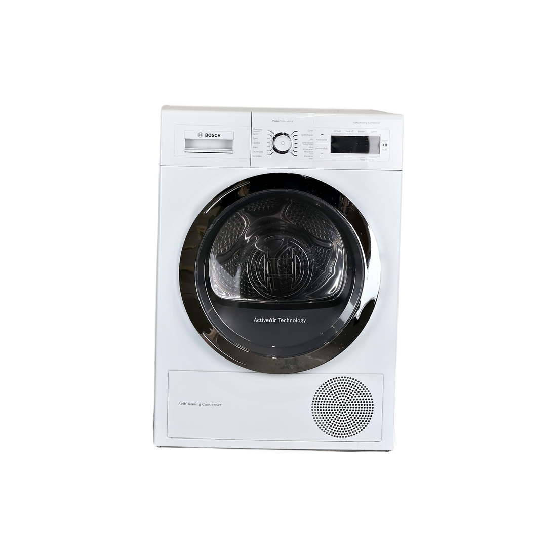 Seche-Linge Pompe À Chaleur 8 kg Reconditionné BOSCH WTY86780FF : vue de face