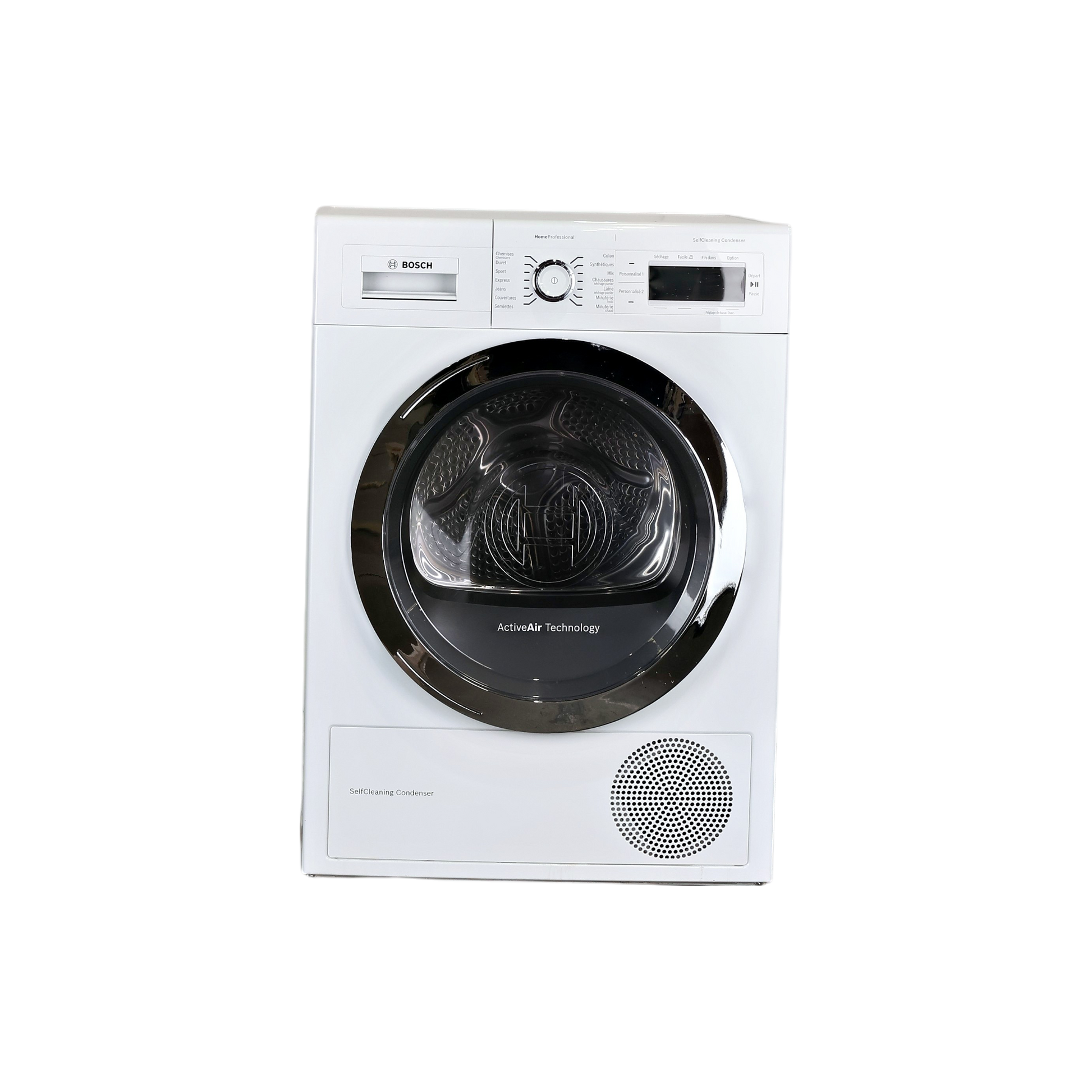 Seche-Linge Pompe À Chaleur 8 kg Reconditionné BOSCH WTY86780FF : vue de face