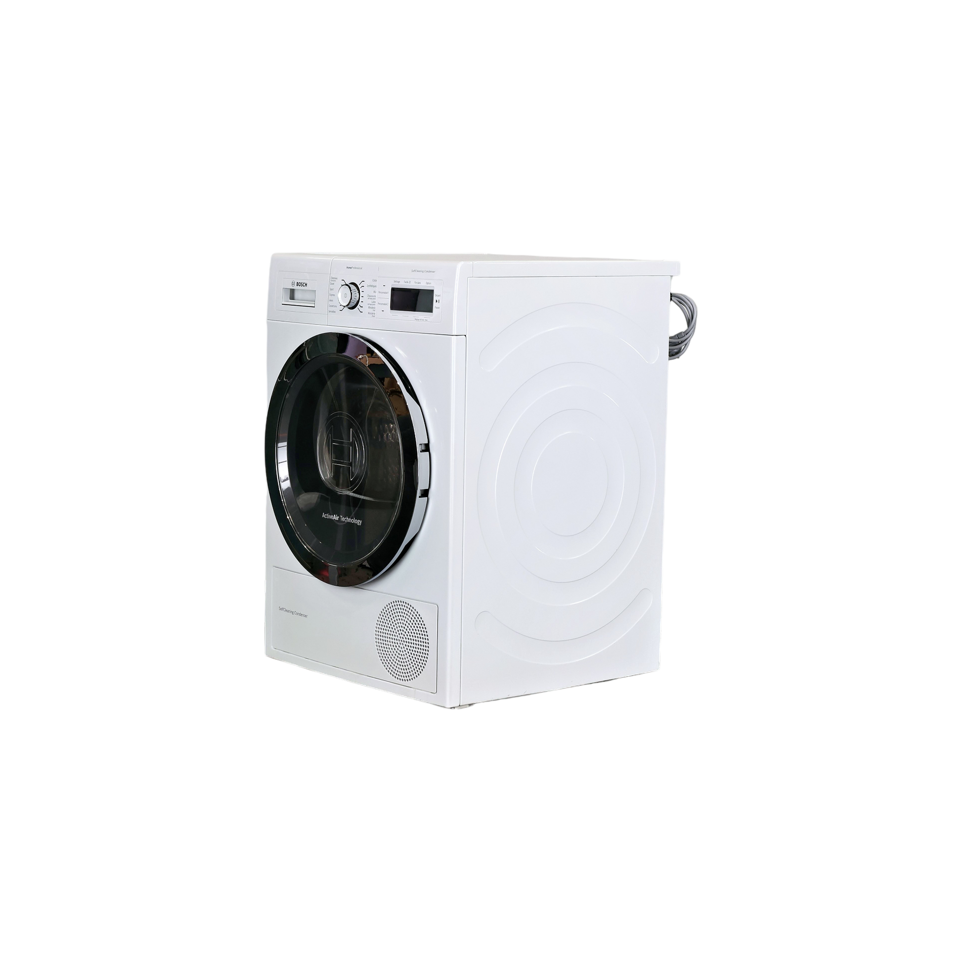Seche-Linge Pompe À Chaleur 8 kg Reconditionné BOSCH WTY86780FF : vue du côté gauche