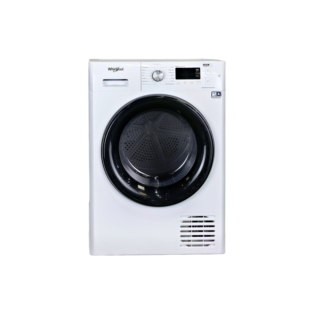 Seche-Linge Pompe À Chaleur 9 kg Reconditionné WHIRLPOOL FFTBM119X2BYFR : vue de face