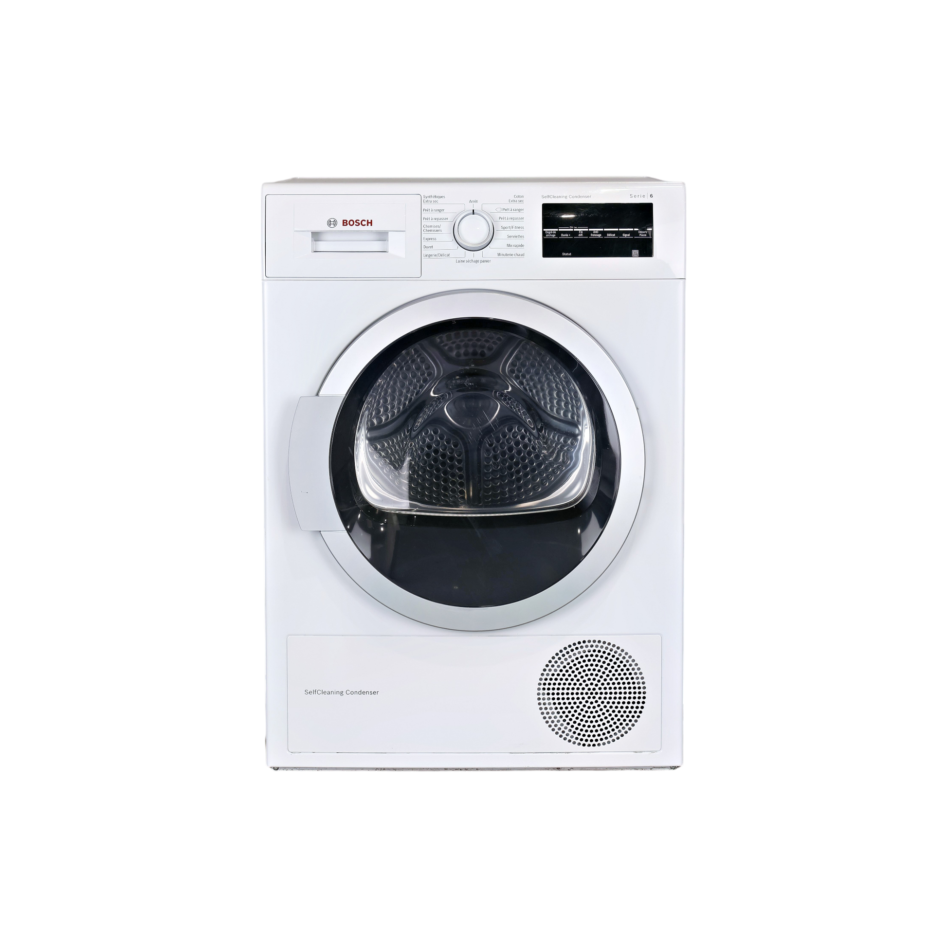 Seche-Linge Pompe À Chaleur 9 kg Reconditionné BOSCH WTW87490FF : vue de face