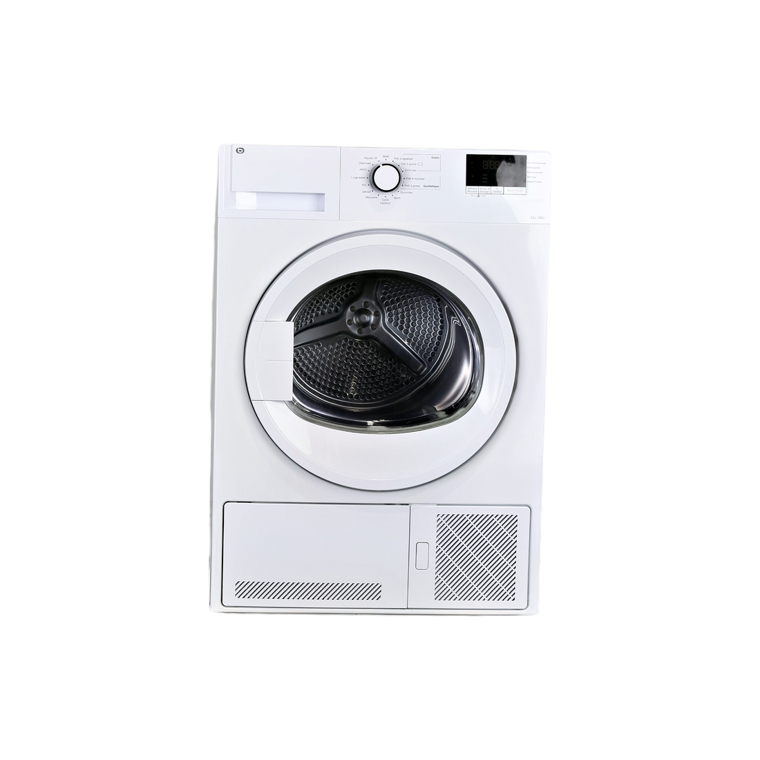 Seche-Linge Condensation 8 kg Reconditionné ESSENTIEL B ESLC8D5 : vue de face