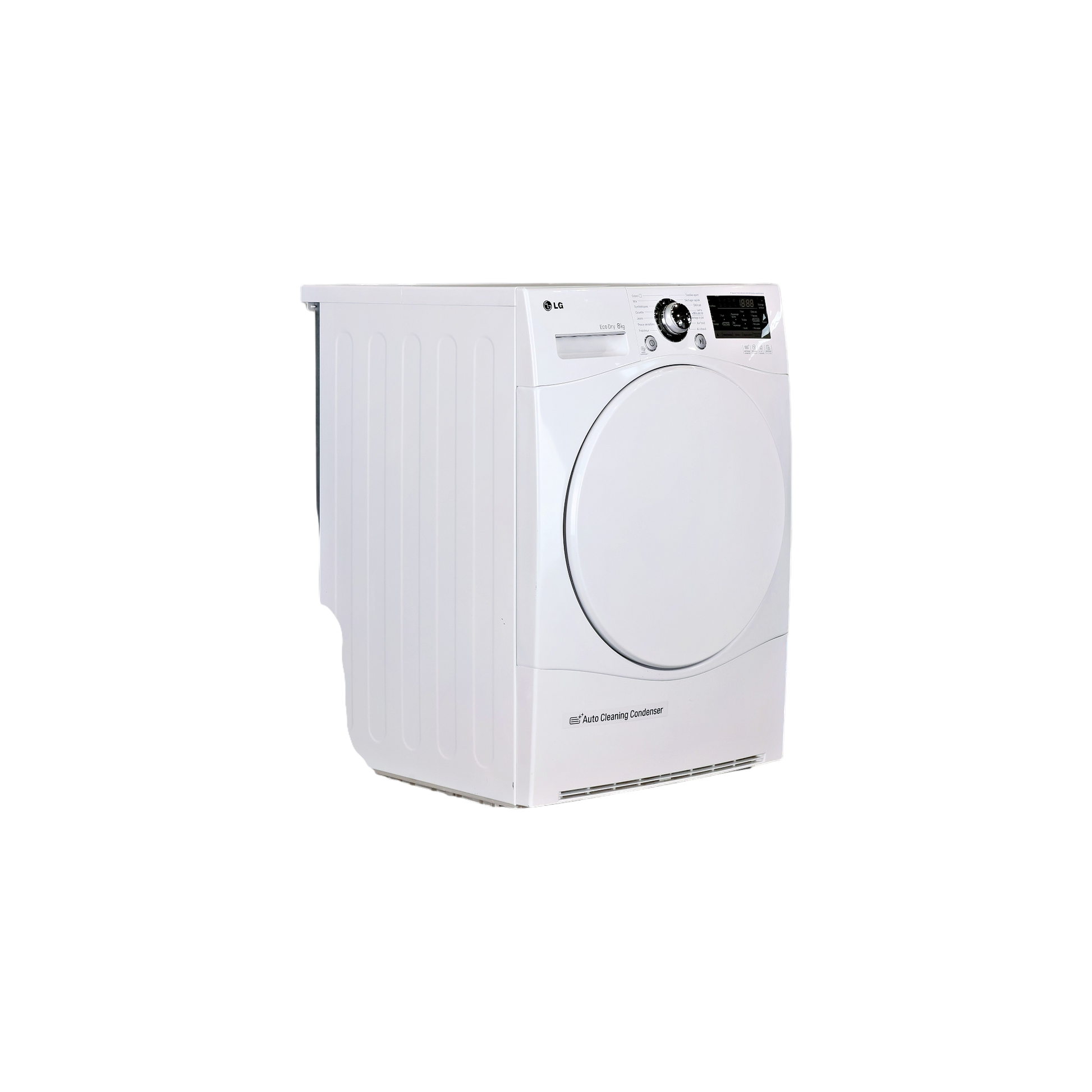 Seche-Linge Pompe À Chaleur 8 kg Reconditionné LG RP8050WH : vue du côté droit