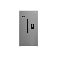 Réfrigérateur Américain 576 L Reconditionné BEKO GN163241DXBN : vue de face
