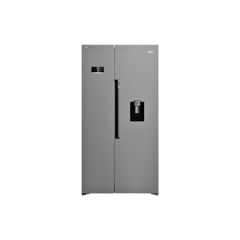 Réfrigérateur Américain 576 L Reconditionné BEKO GN163241DXBN : vue de face