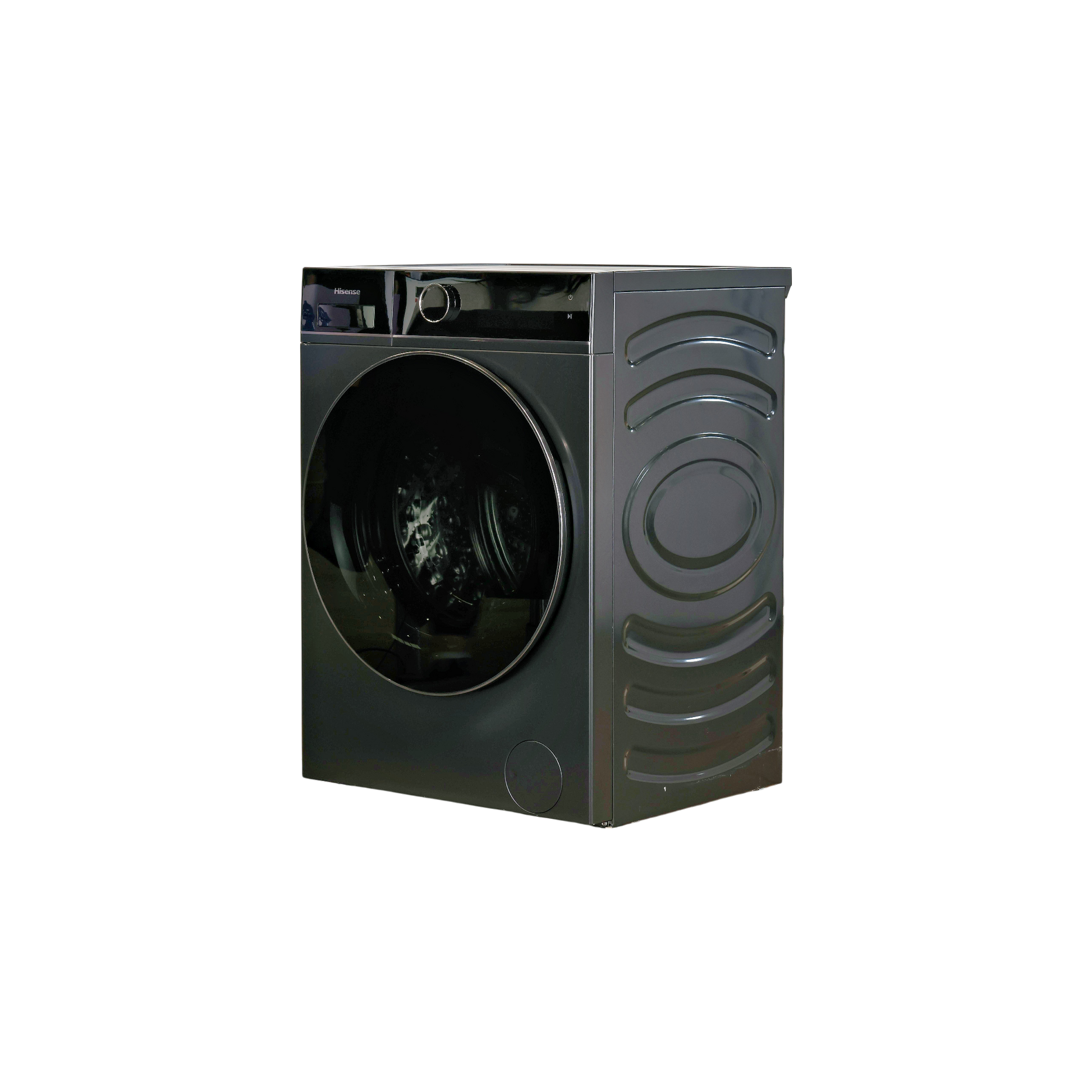 Lave-Linge Sechant 10.5 kg Reconditionné HISENSE WD5I1045BBQ : vue du côté gauche
