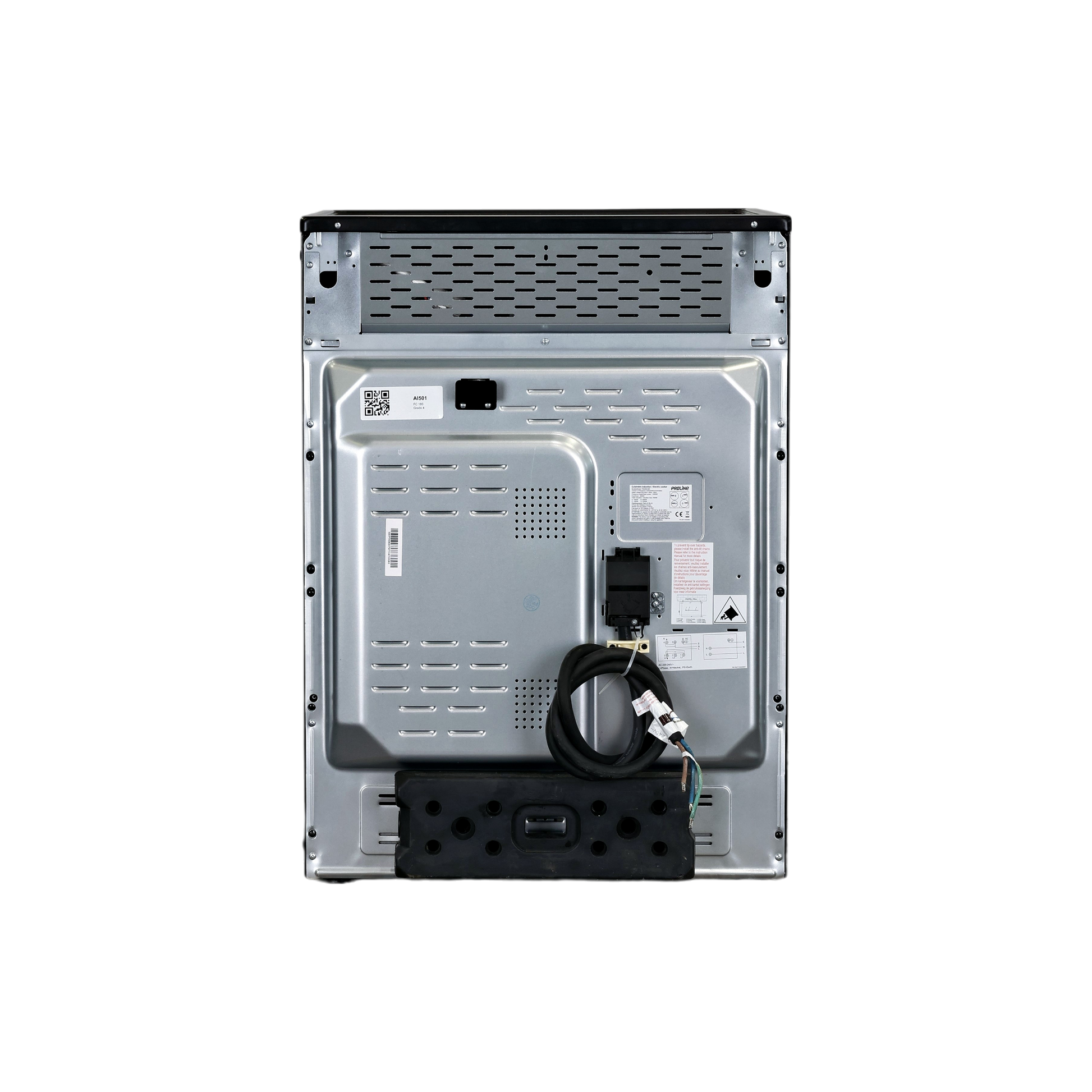 Cuisinière À Induction  Reconditionné PROLINE P602IMCIBK : détails