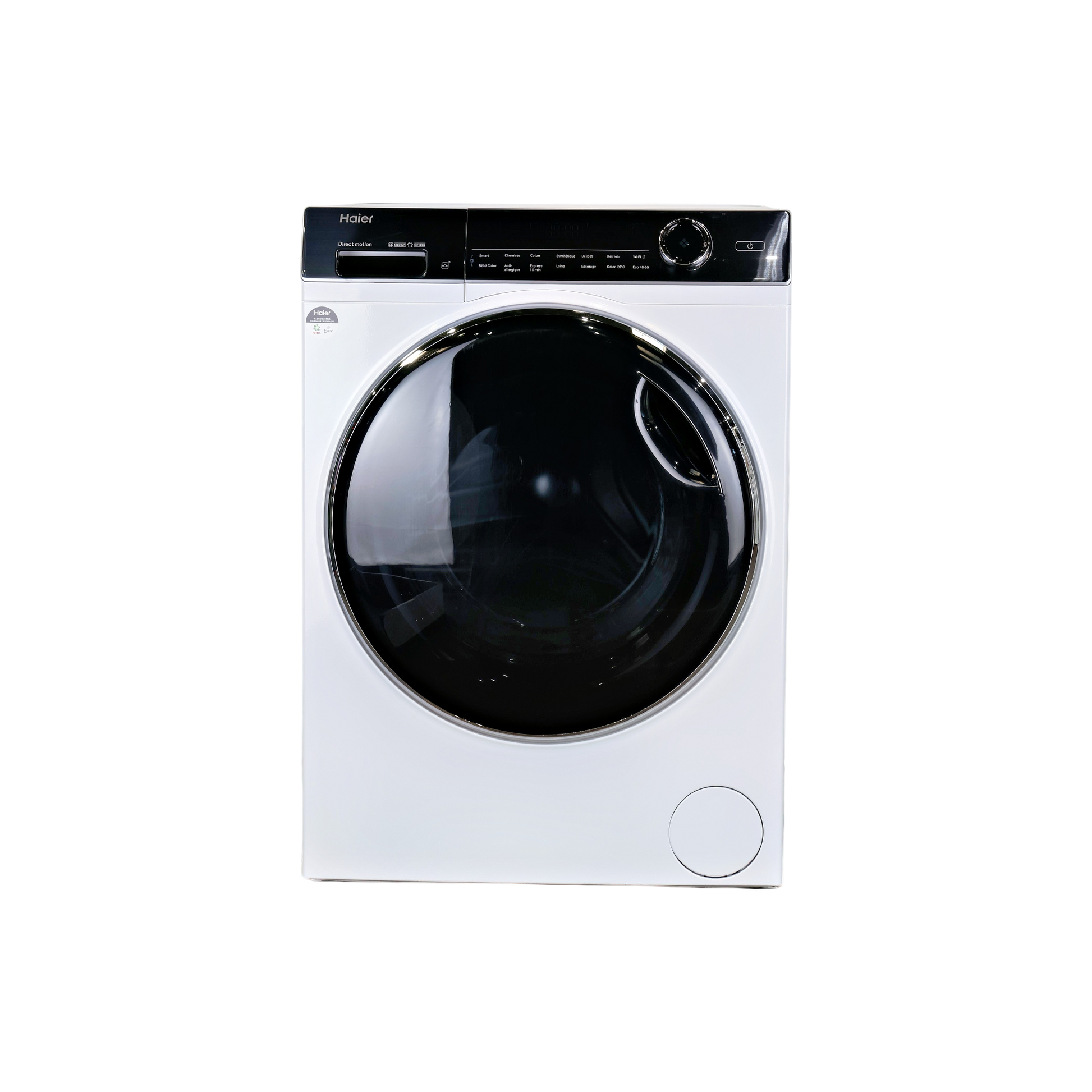 Lave-Linge Hublot 10 kg Reconditionné HAIER HW100-GBD14979UFR : vue de face