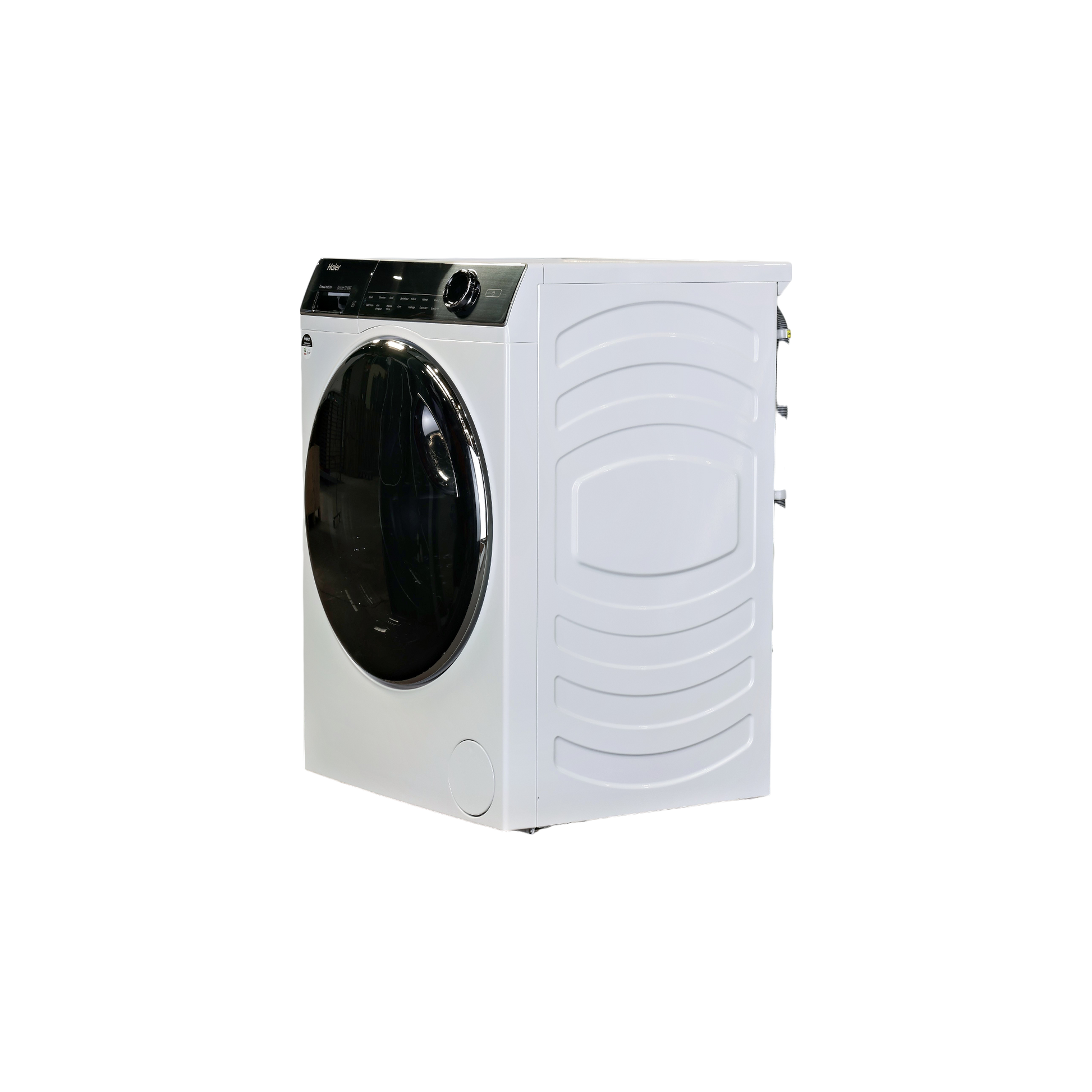 Lave-Linge Hublot 10 kg Reconditionné HAIER HW100-GBD14979UFR : vue du côté gauche