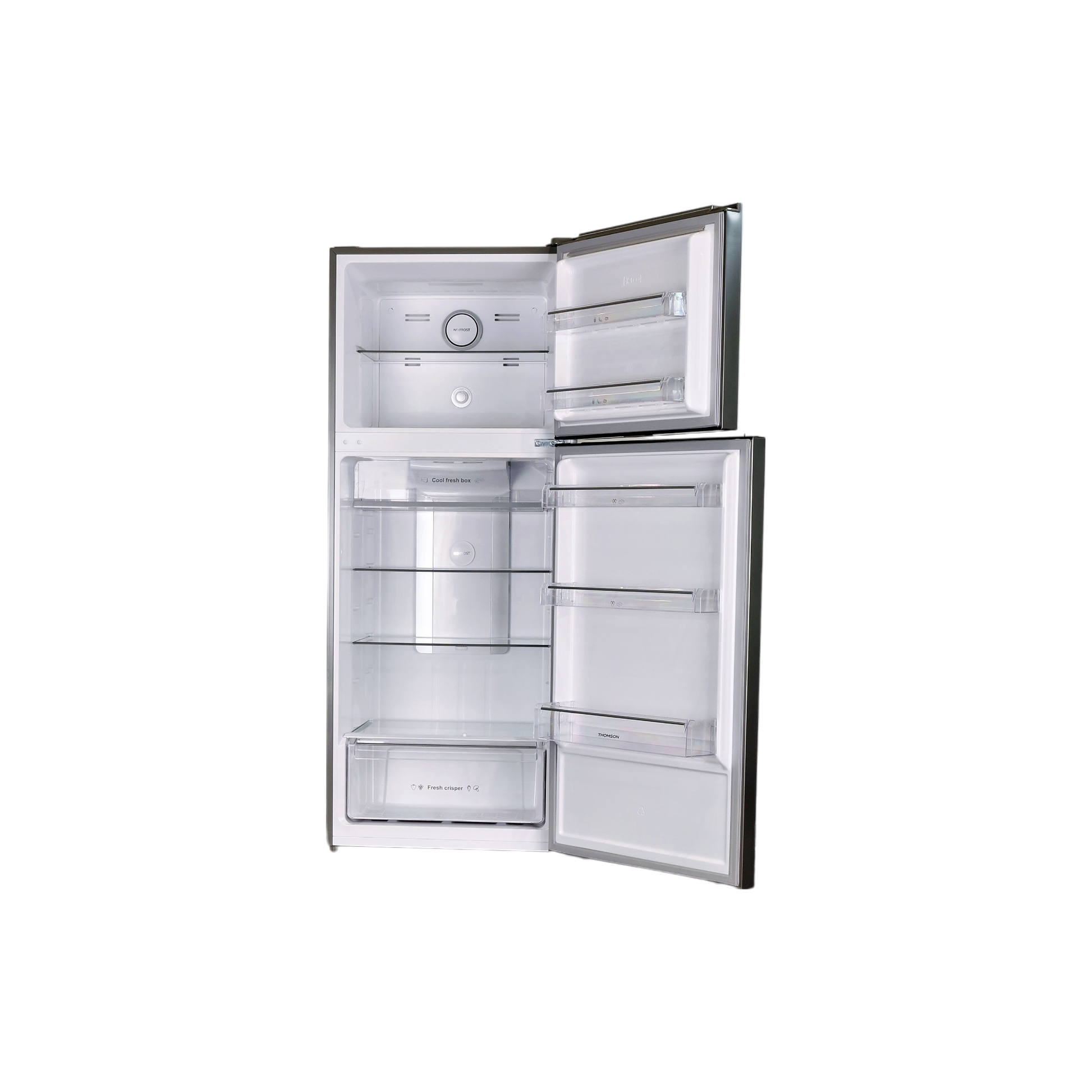 Réfrigérateur Avec Congélateur 420 L Reconditionné THOMSON THD421NFSL : vue de l'intérieur
