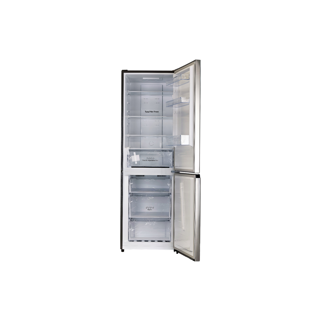 Réfrigérateur Avec Congélateur 304 L Reconditionné HISENSE FCN300CCD1 : vue de l'intérieur