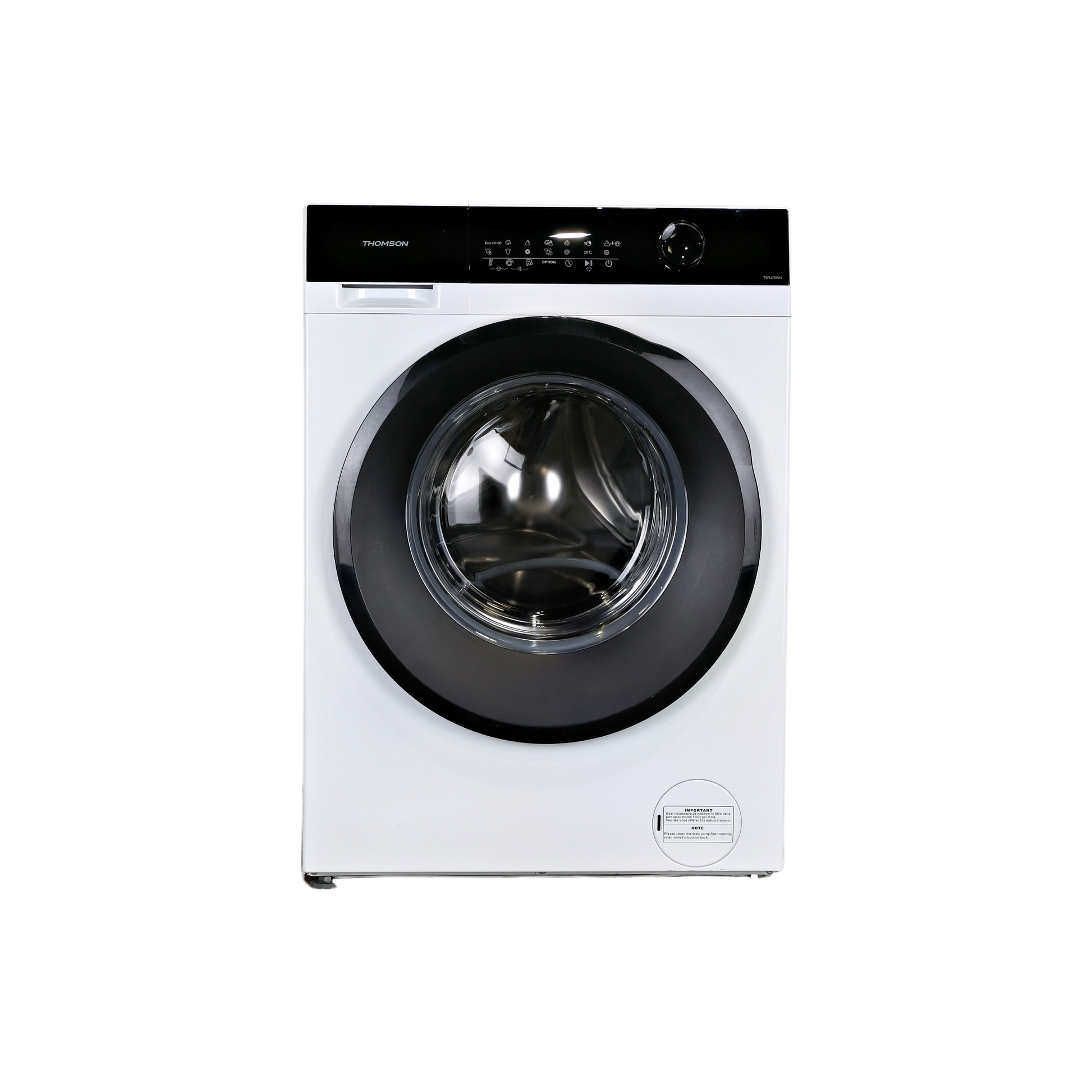 Lave-Linge Hublot 7 kg Reconditionné THOMSON TW147AWH : vue de face