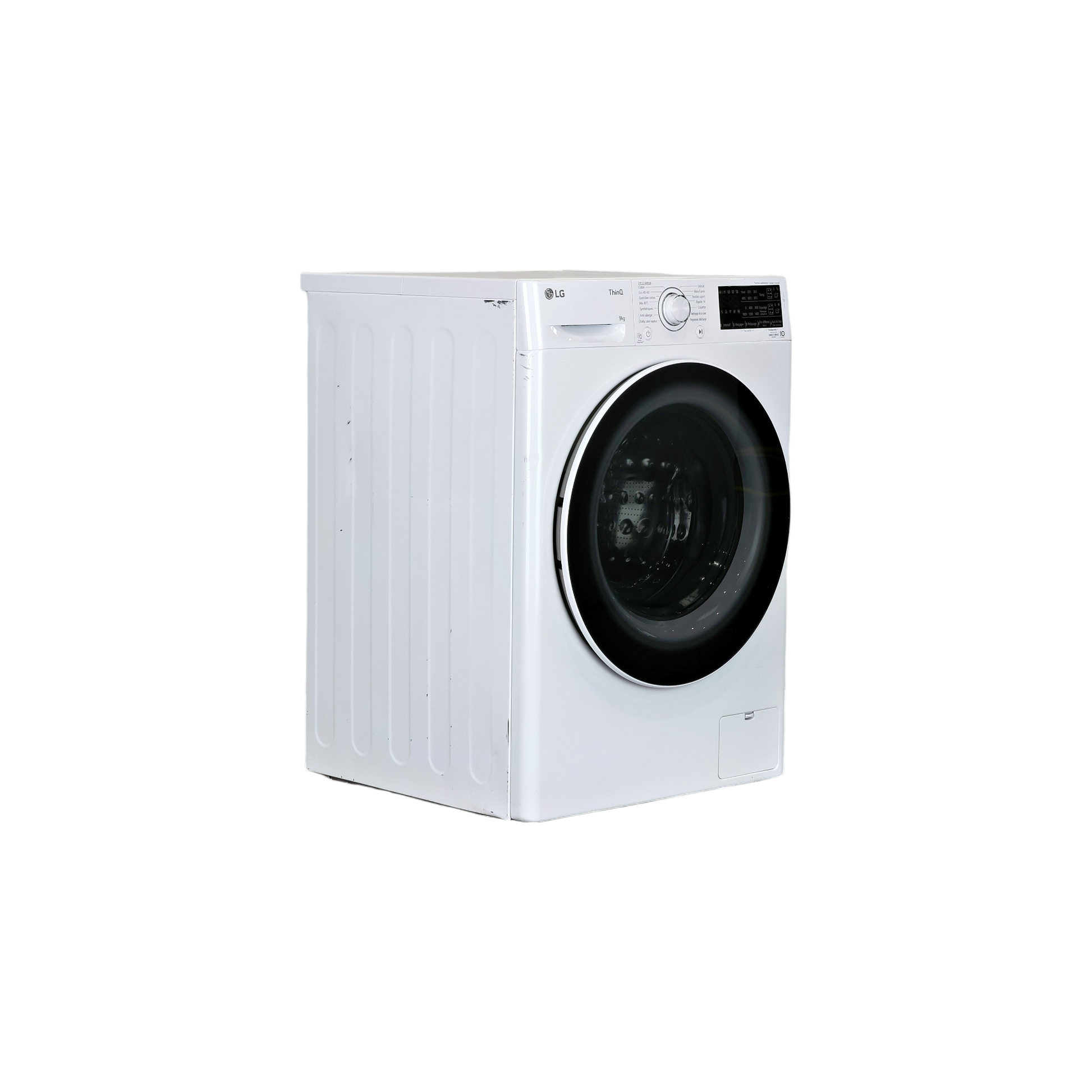Lave-Linge Hublot 9 kg Reconditionné LG F94V30WHSA : vue du côté droit