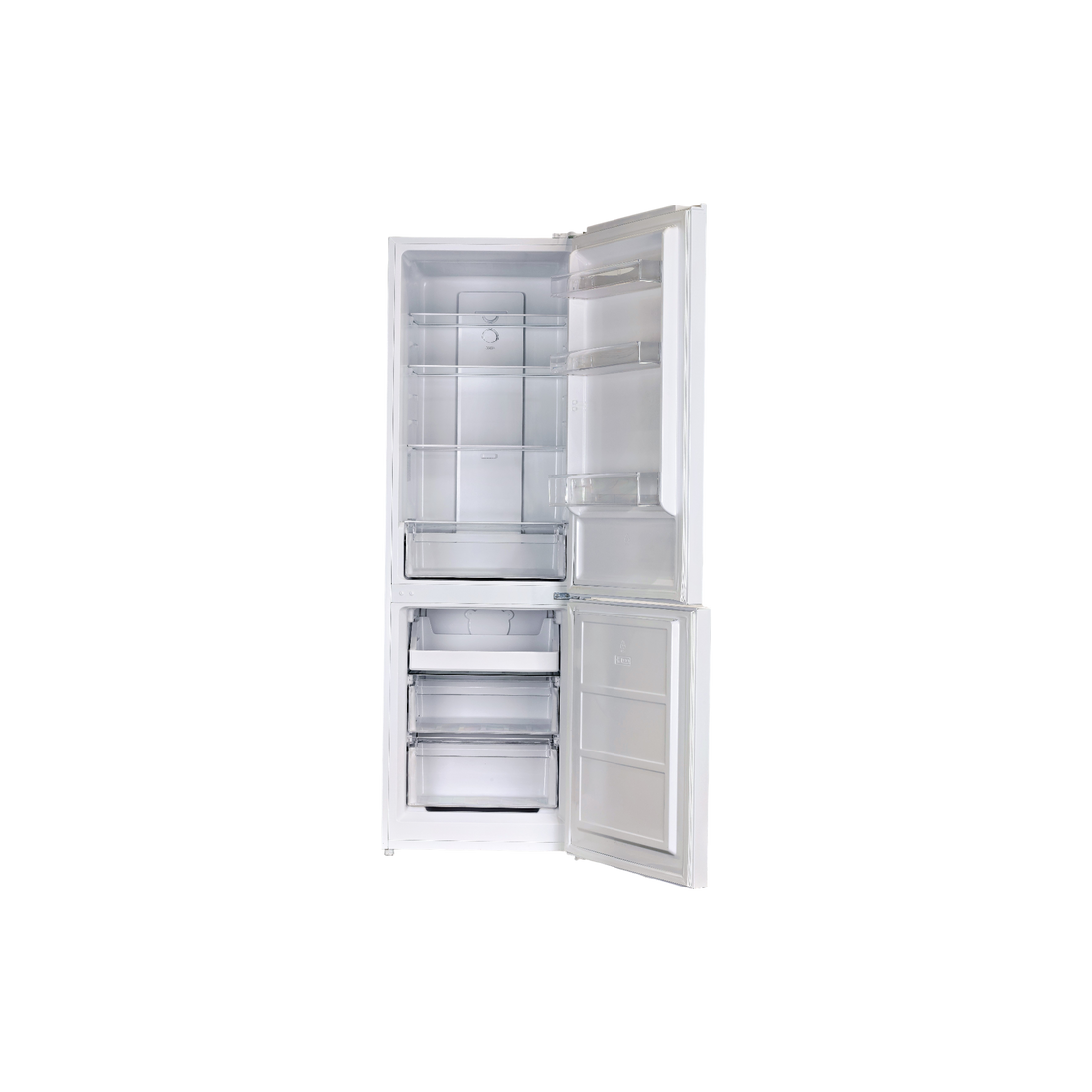 Réfrigérateur Avec Congélateur 293 L Reconditionné TECNOLEC TCNF293WH : vue de l'intérieur