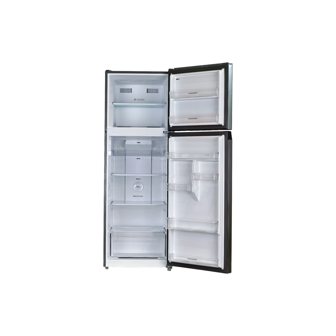 Réfrigérateur Avec Congélateur 338 L Reconditionné THOMSON THD316NFSL : vue de l'intérieur
