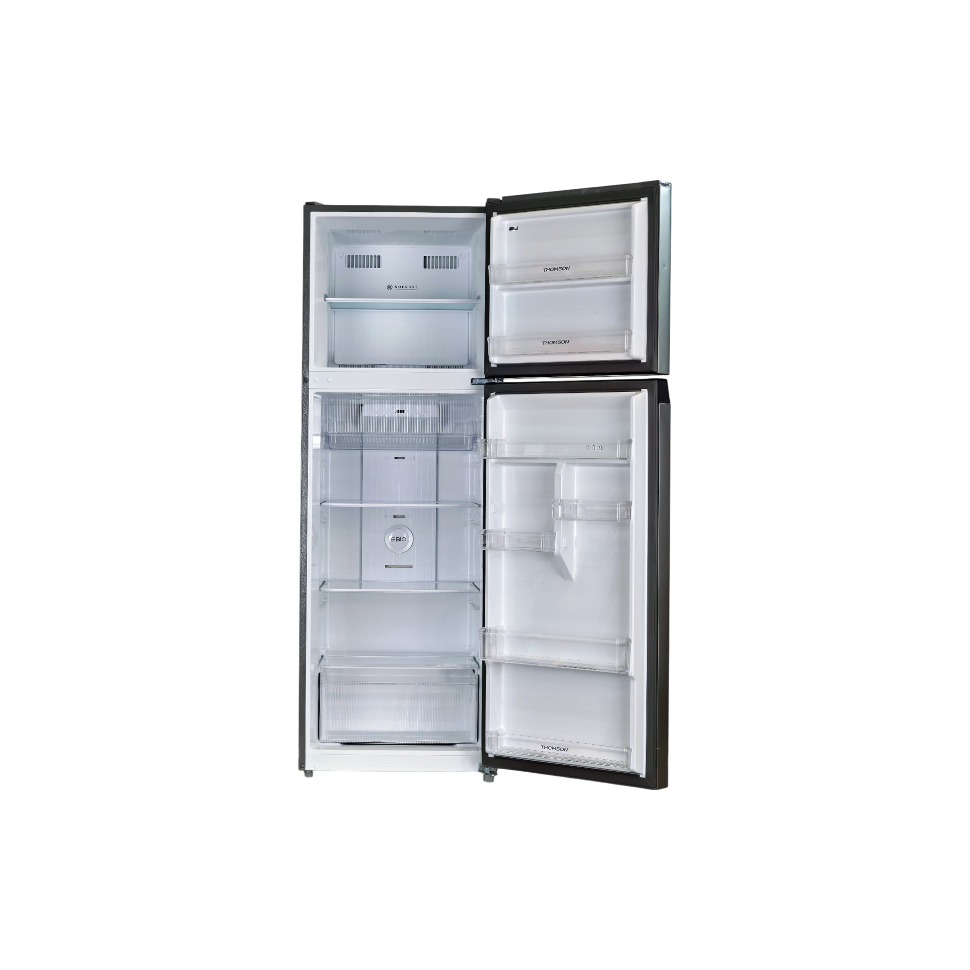 Réfrigérateur Avec Congélateur 338 L Reconditionné THOMSON THD316NFSL : vue de l'intérieur
