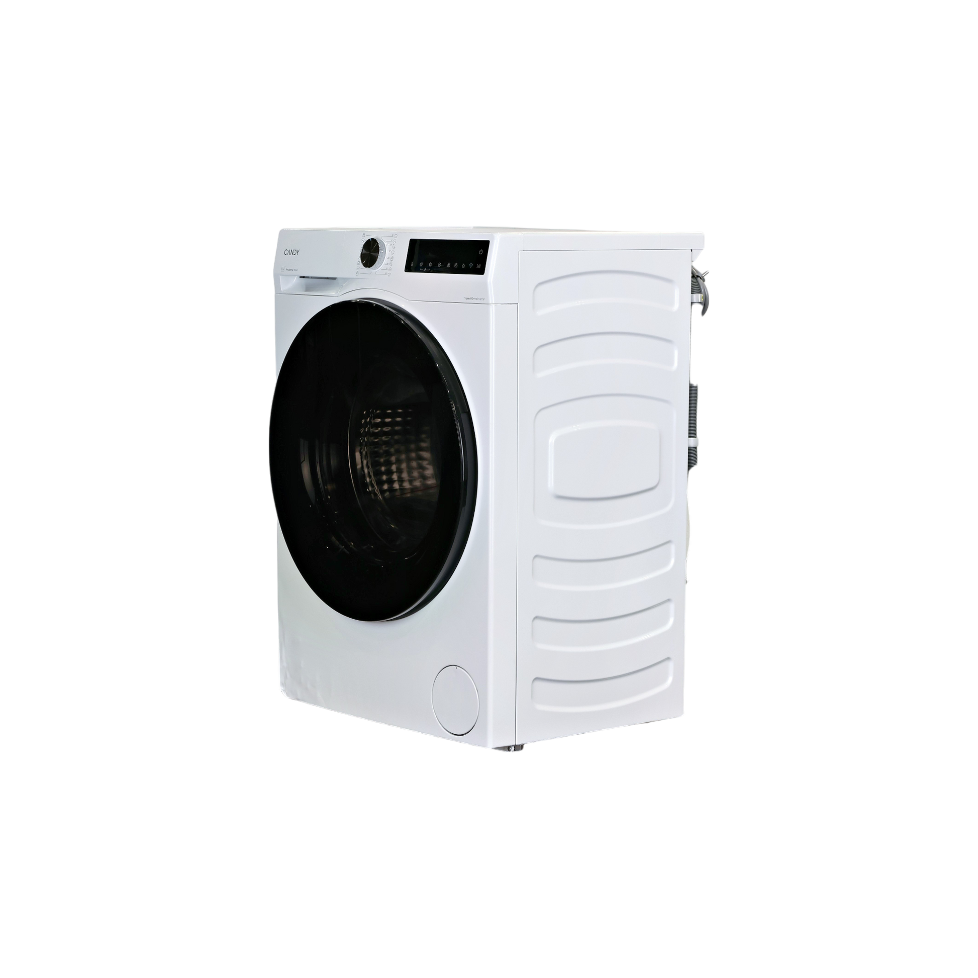 Lave-Linge Hublot 9 kg Reconditionné CANDY BP 49SBL8-FR : vue du côté gauche