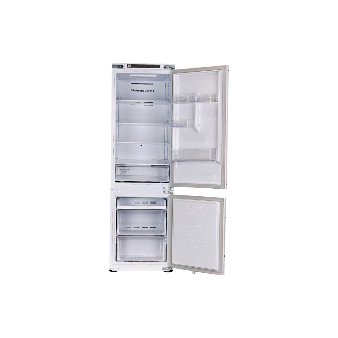 Réfrigérateur Encastrable 267 L Reconditionné SAMSUNG BRB26600FWW : vue de l'intérieur