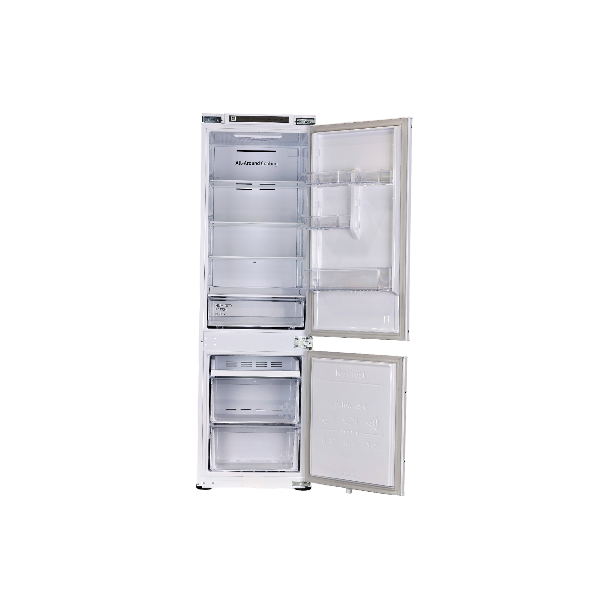 Réfrigérateur Encastrable 267 L Reconditionné SAMSUNG BRB26600FWW : vue de l'intérieur