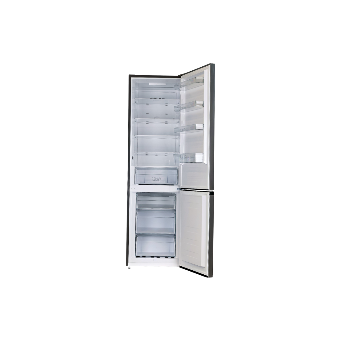 Réfrigérateur Avec Congélateur 361 L Reconditionné GORENJE NRK62CA2XL4 : vue de l'intérieur