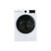 Lave-Linge Sechant 10 kg Reconditionné BEKO B5DFT5104412W : vue de face