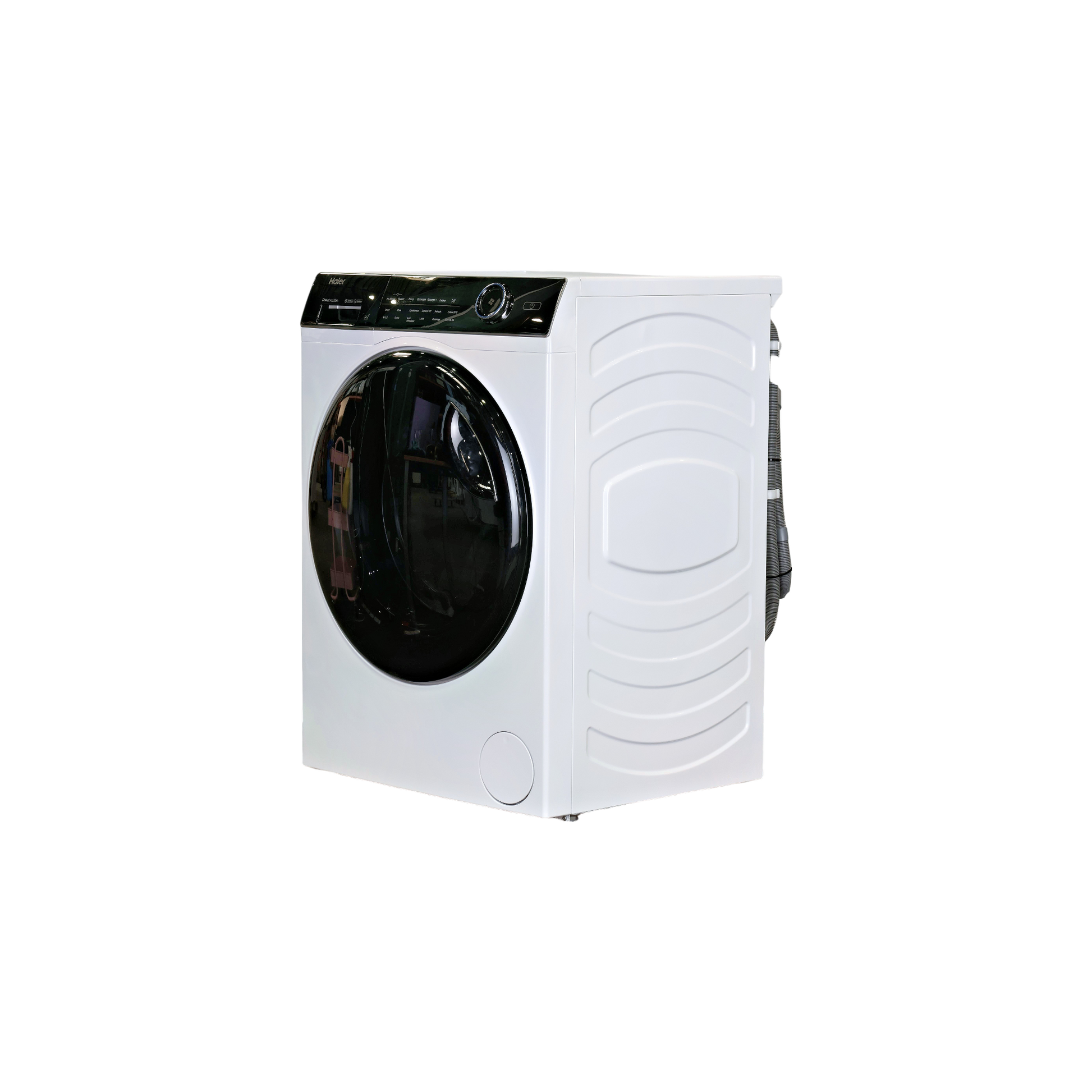 Lave-Linge Hublot 10 kg Reconditionné HAIER HW100-B14959U1 : vue du côté gauche