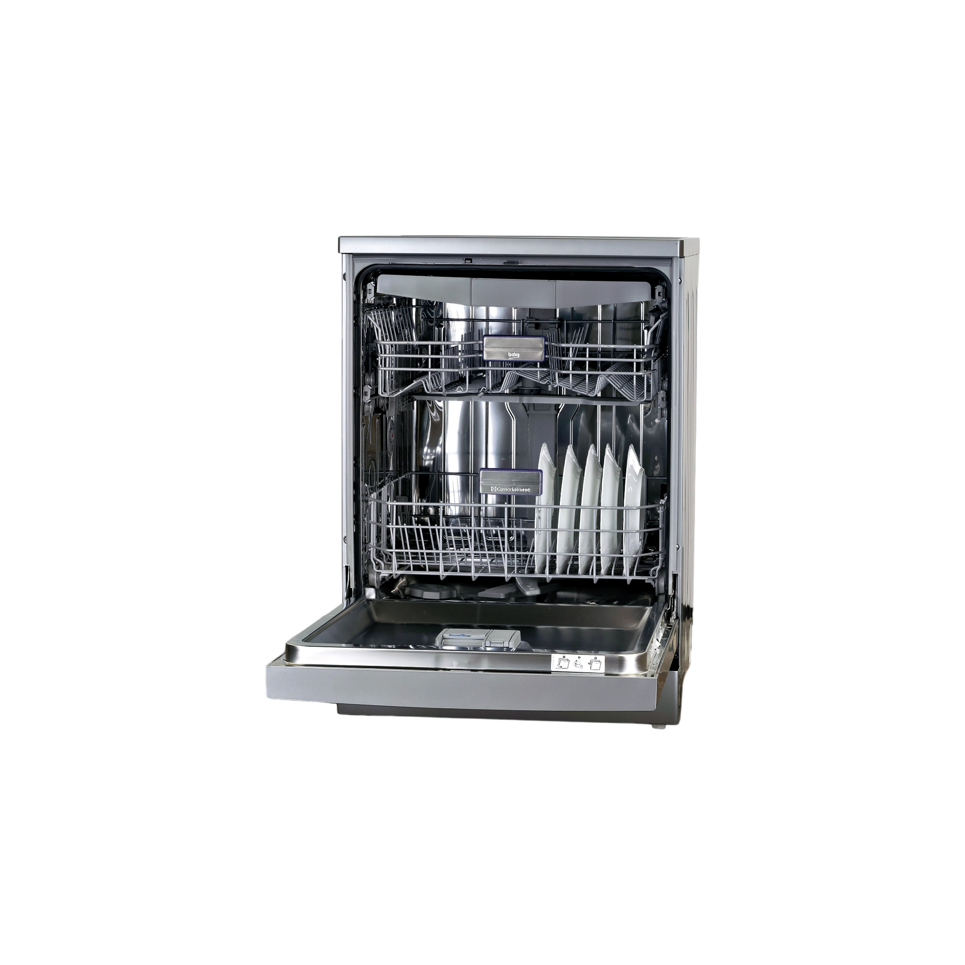 Lave-Vaisselle Pose Libre 15 Cvts Reconditionné BEKO BDFN36530XC : vue de l'intérieur