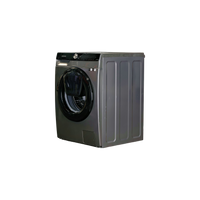 Lave-Linge Sechant 8 kg Reconditionné SAMSUNG WD80T554DBX : vue du côté gauche